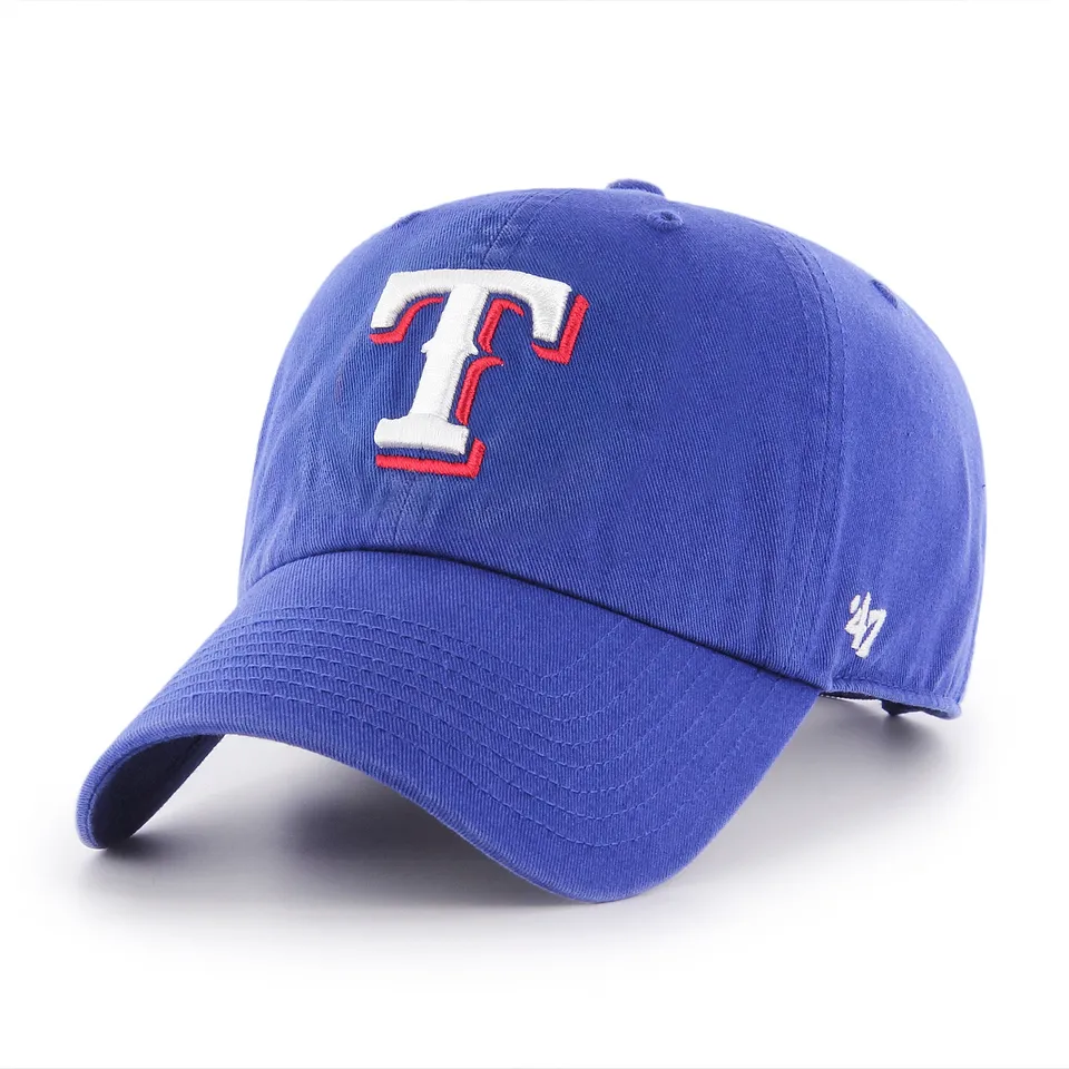 47-brand-texas-rangers-47-clean-up-cap-royal-verstellbar image 1