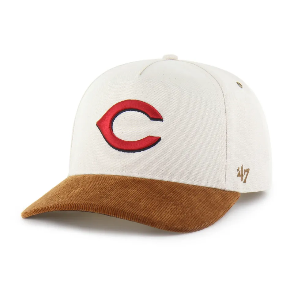 47-brand-hitch-cincinnati-reds-carhartt-snapback-natural image 1