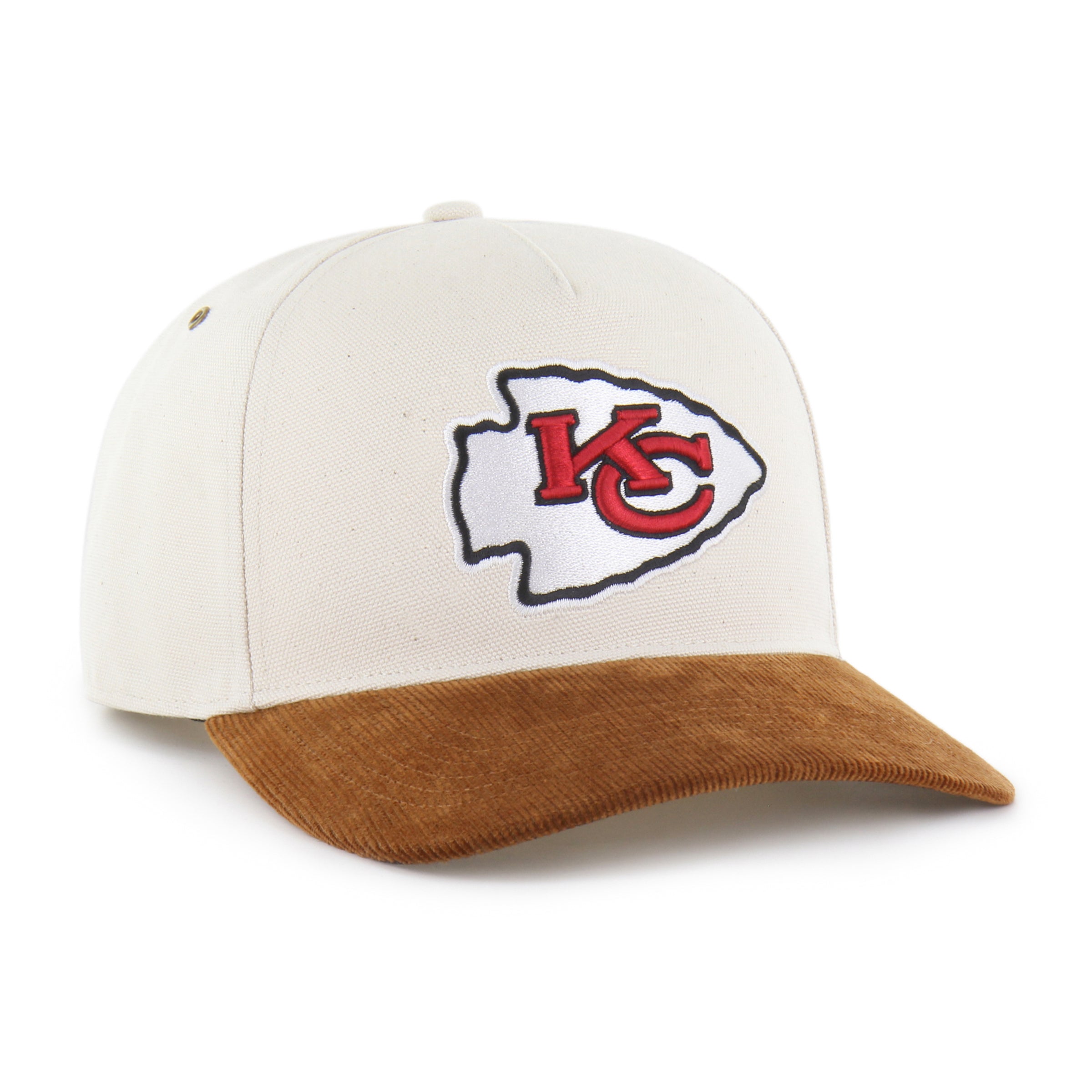 47-brand-hitch-rf-relaxed-fit-snapback-cap-chiefs-natural image 4