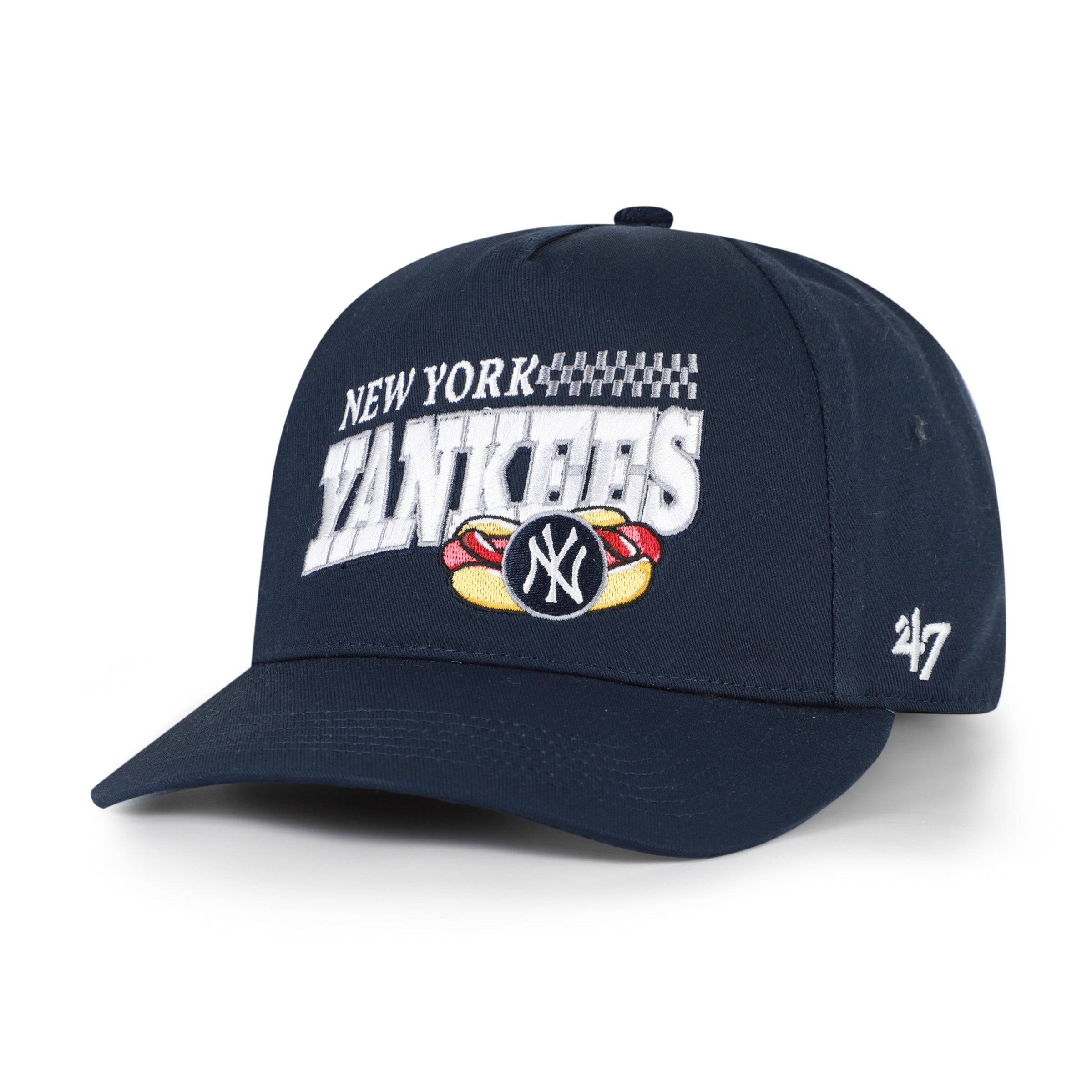 47-brand-new-york-yankees-on-the-grill-hitch-cap-navy-snapback image 1