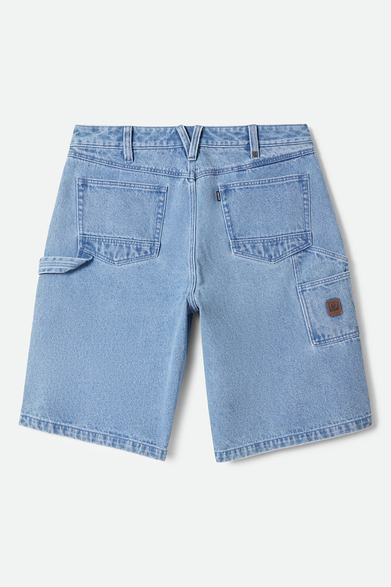 brixton-builders-carpenter-baggy-short-denim-blau image 6
