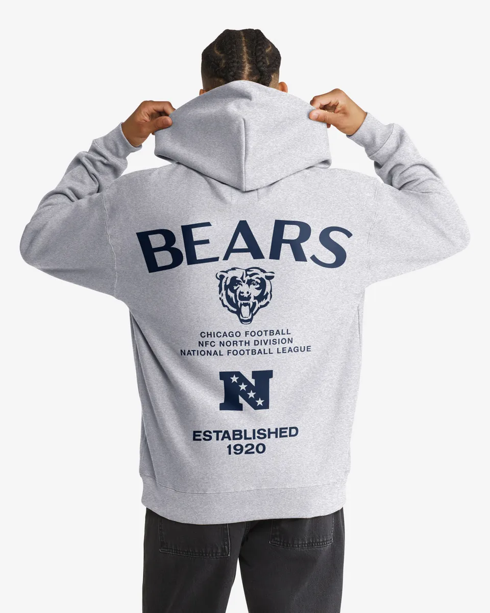 47-brand-constantine-bears-hoodie-quartz-grey-herren-fleece image 1