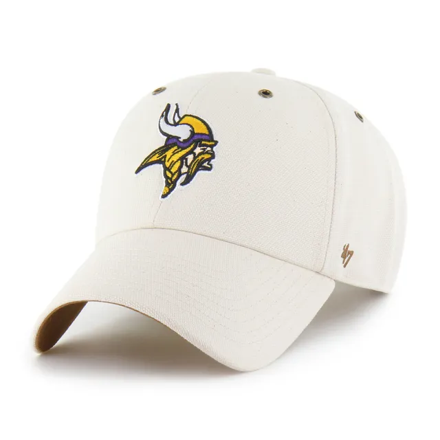 47-brand-clean-up-minnesota-vikings-cap-natural-osf-strapback image 1