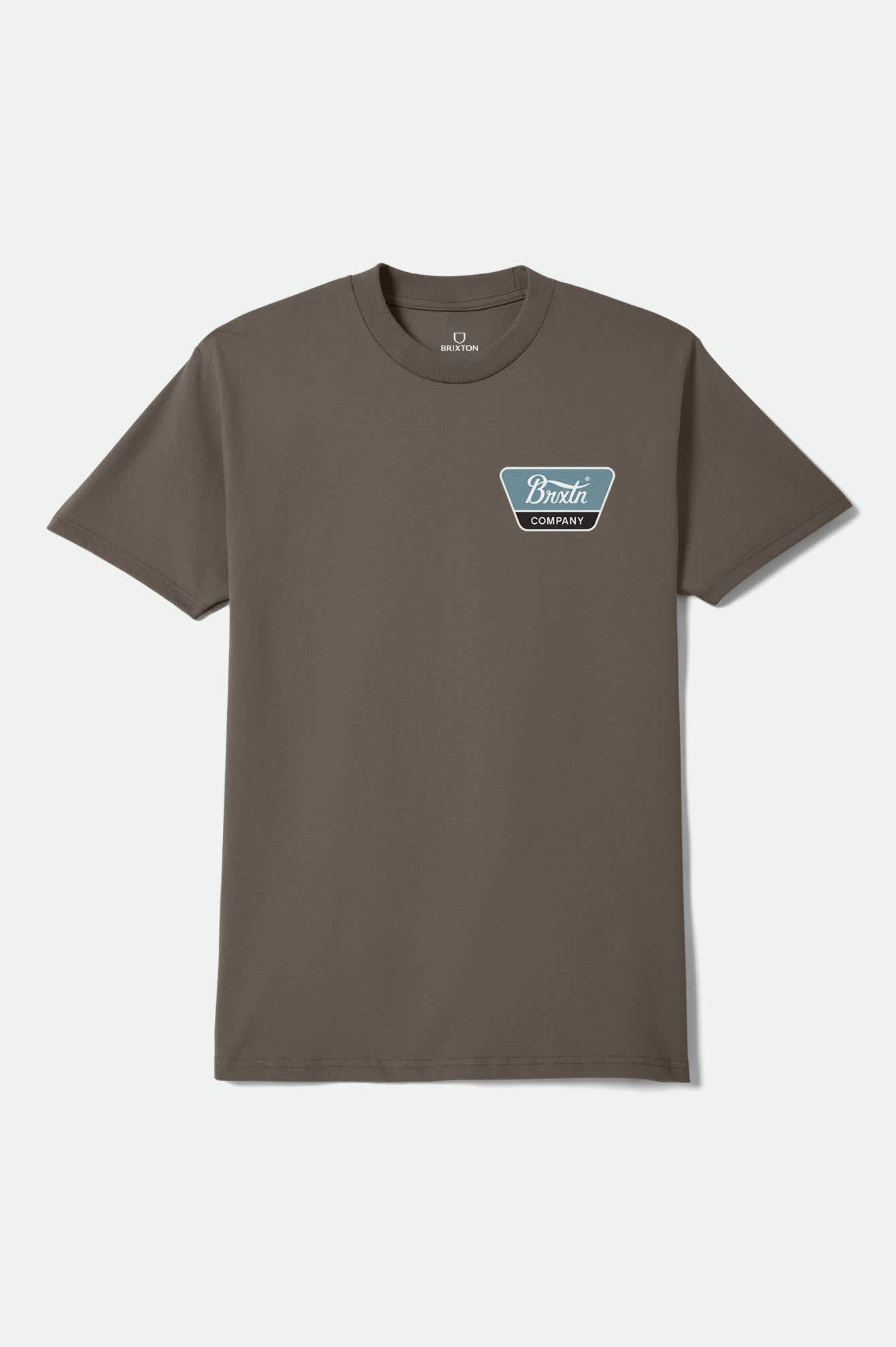brixton-linwood-standard-t-shirt-earth-print image 1