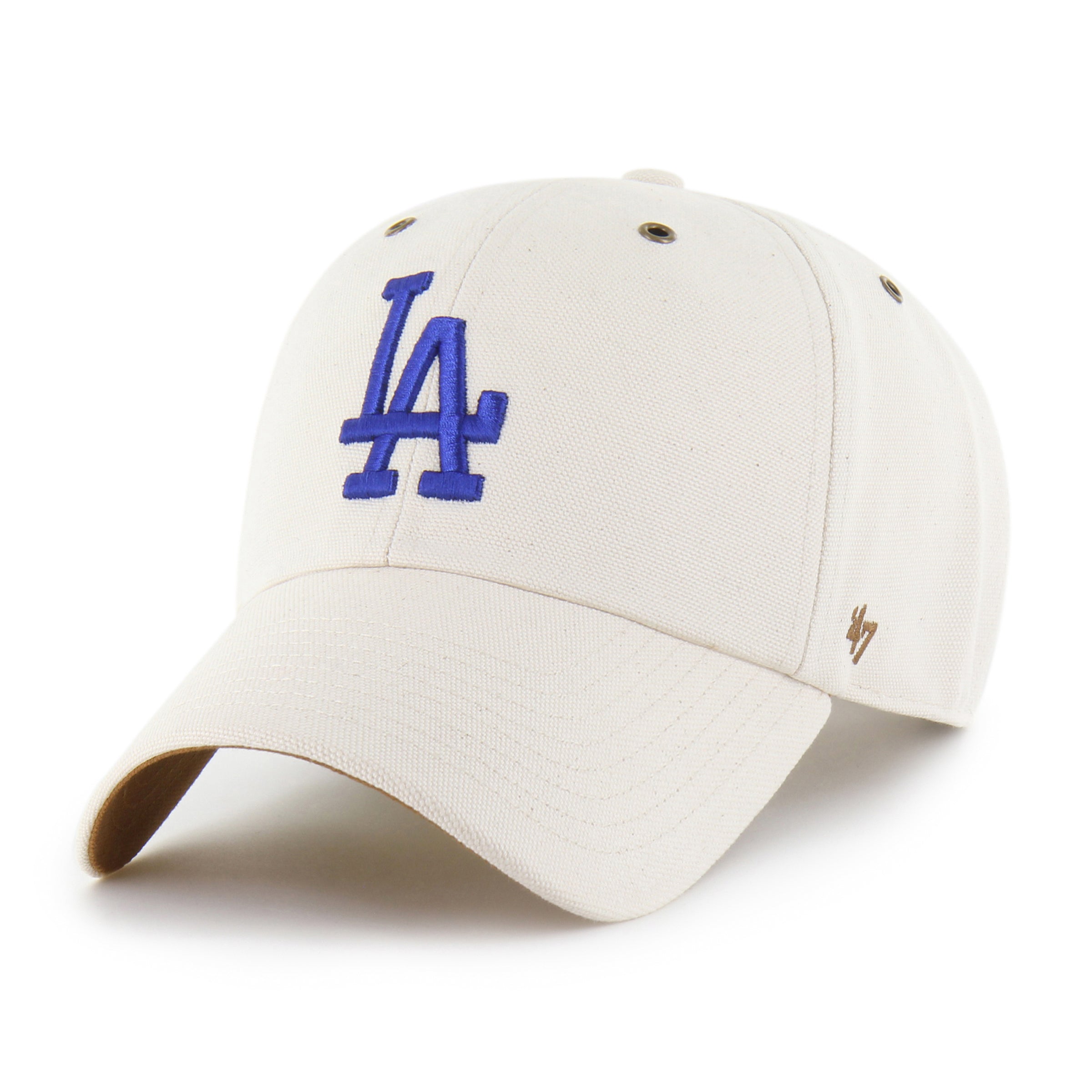 47-clean-up-los-angeles-dodgers-carhartt-cap-natural-duck image 1