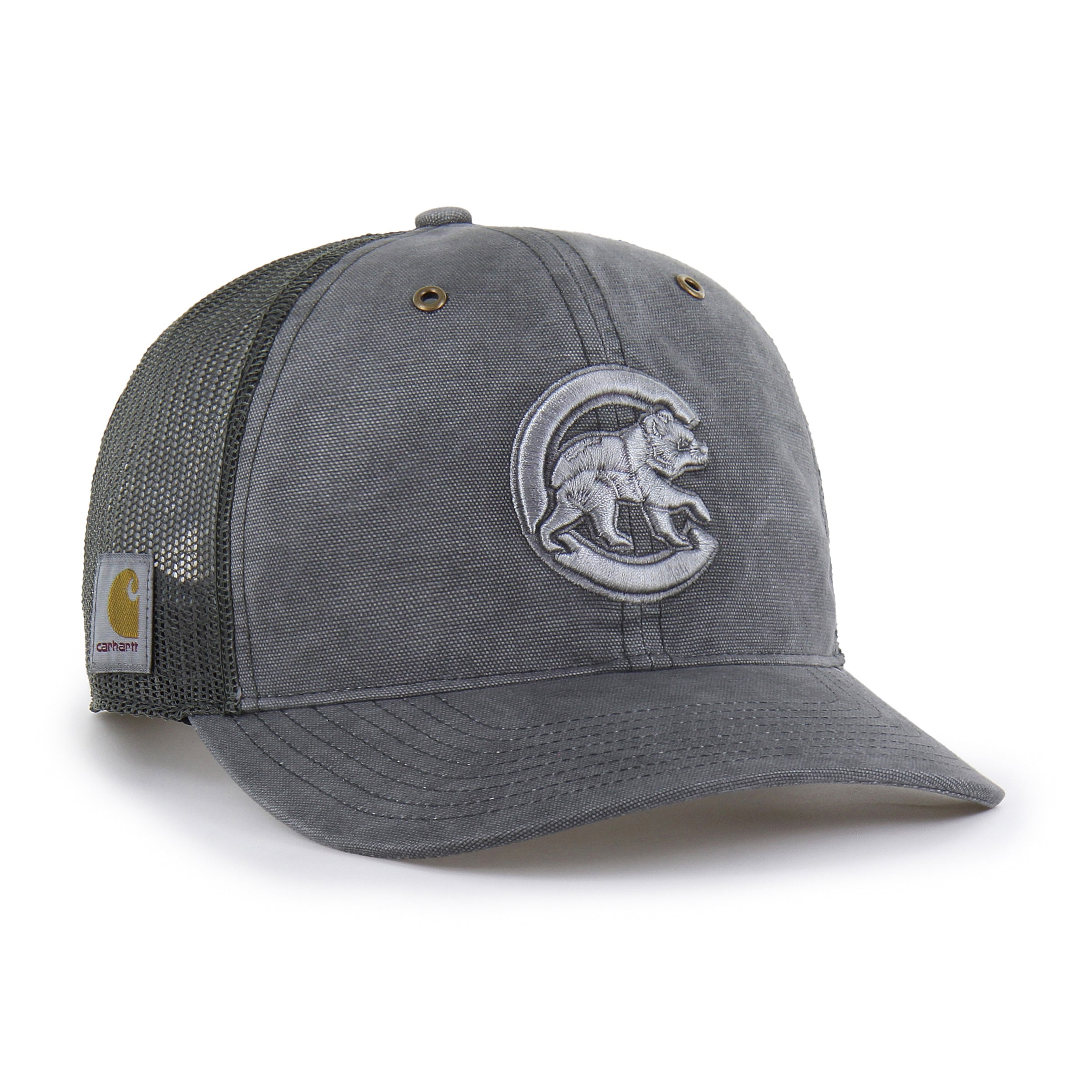 47-brand-chicago-cubs-carhartt-trucker-cap-schwarz-snapback image 1