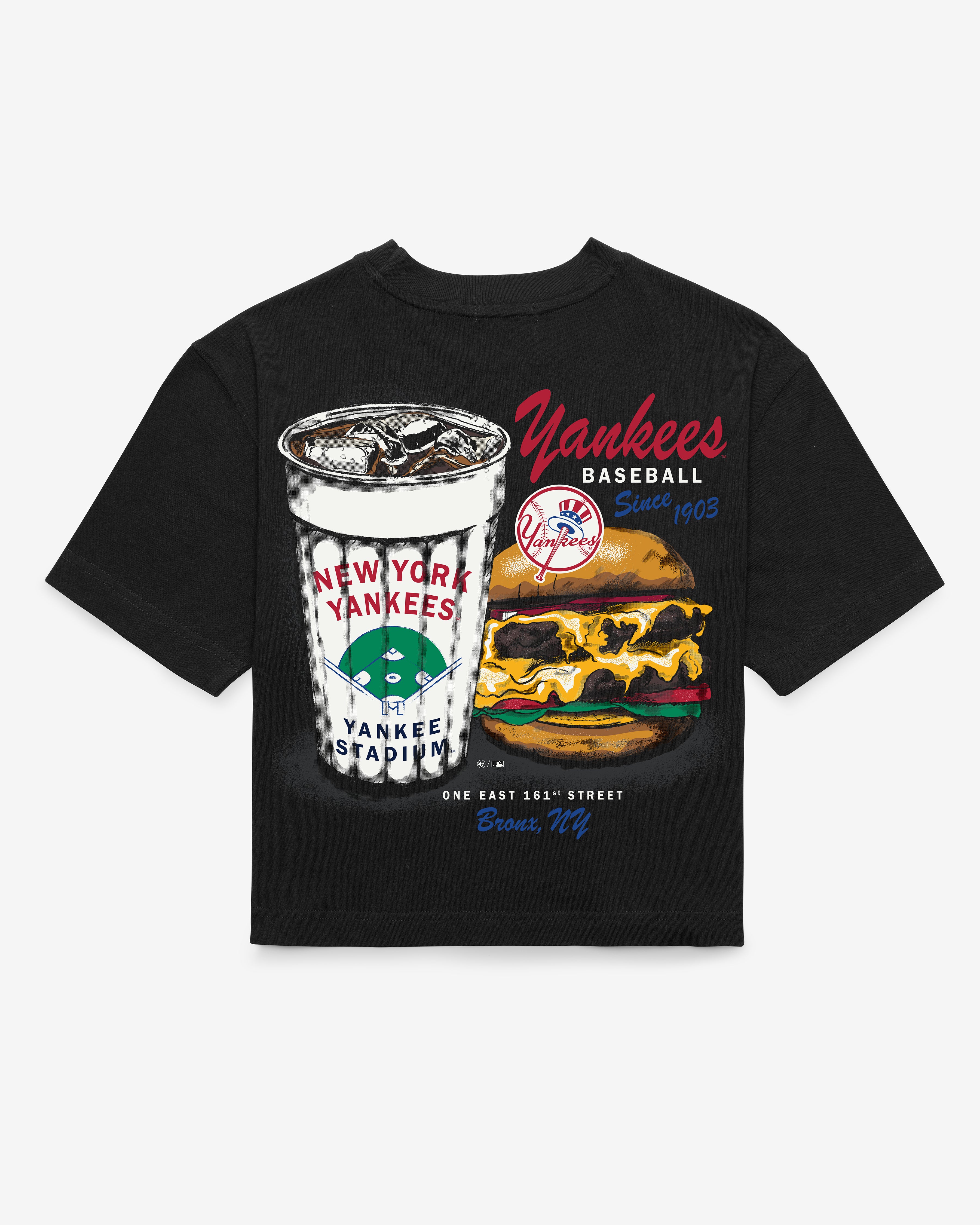 47-reed-city-new-york-yankees-grab-n-go-tee-schwarz-damen image 3