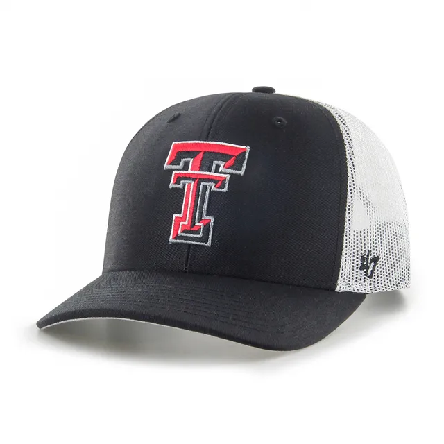 47-brand-texas-tech-red-raiders-47-trucker-cap-black-osf image 1