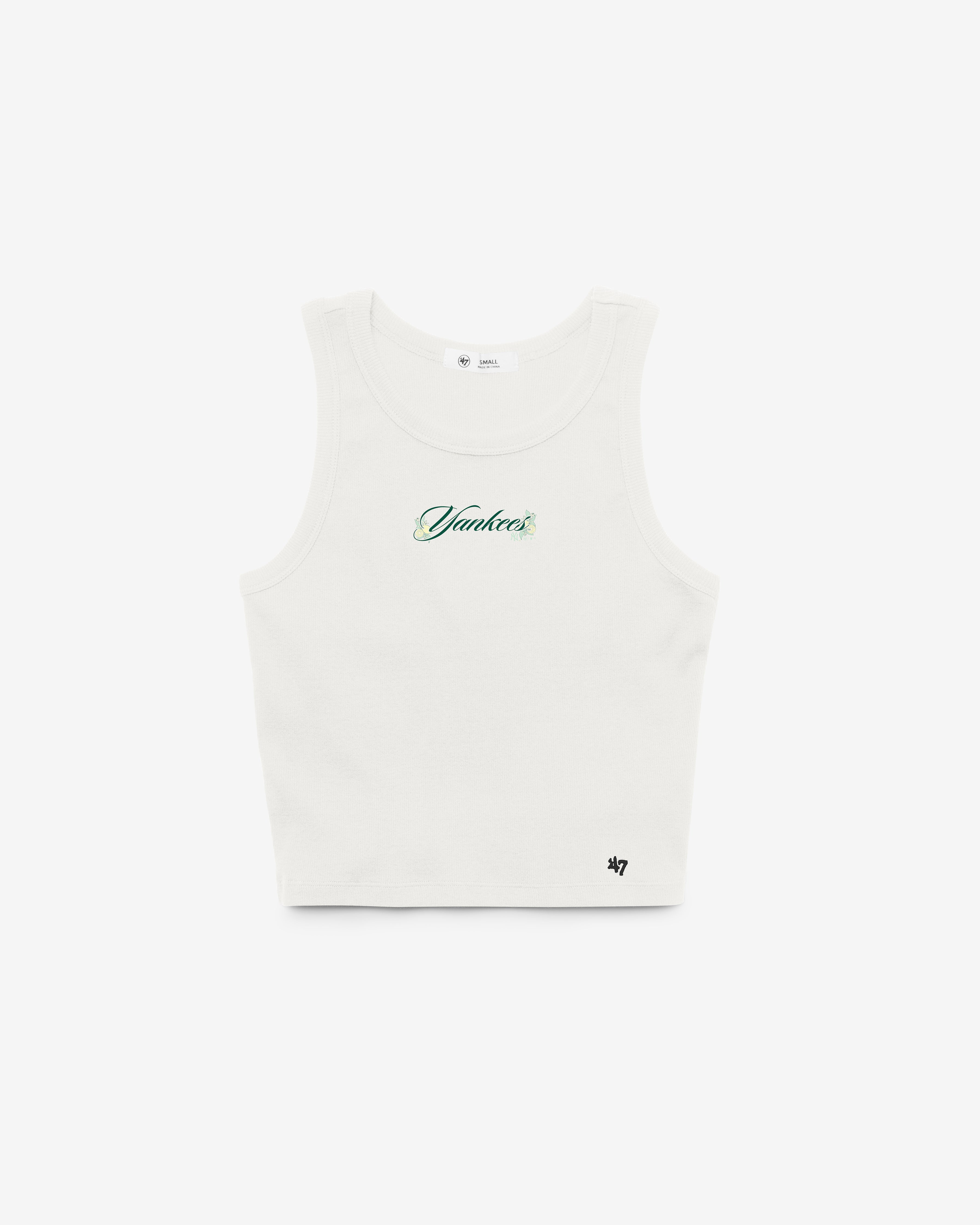 47-brand-baby-rib-new-york-yankees-tank-top-sandstone image 1