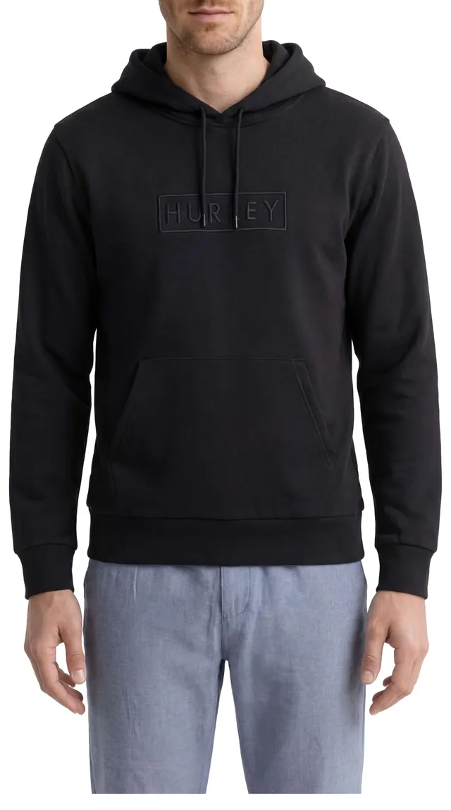 hurley-boxed-logo-fleece-hoodie-herren-kapuzenpullover-gr-s image 1