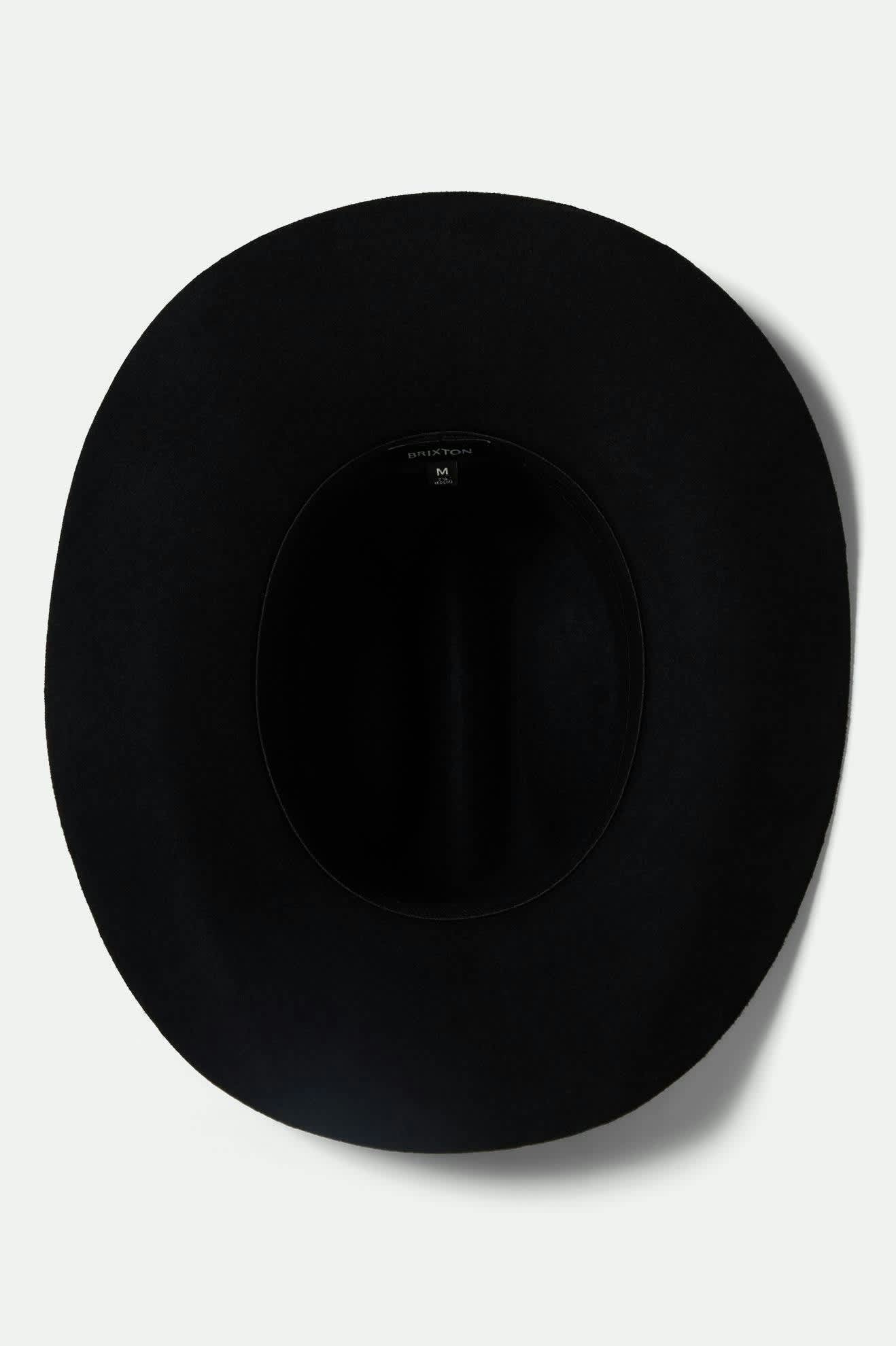 brixton-laredo-wthr-guard-cowboyhut-black-wollfilz image 5
