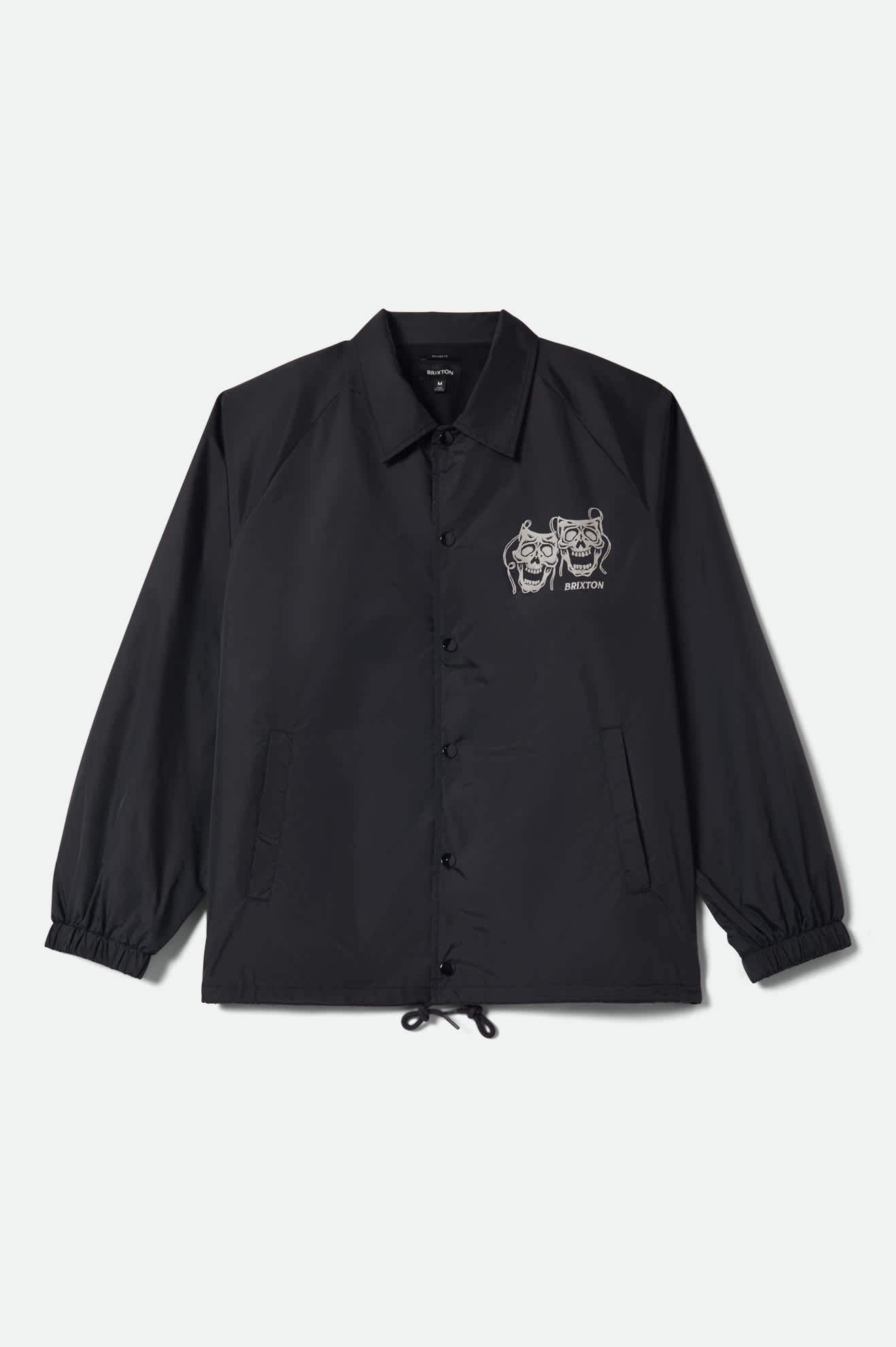 brixton-watchman-lightweight-coaches-jacke-schwarz-leicht image 2