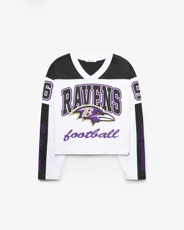 47-brand-metro-jersey-baltimore-ravens-t-shirt-wei-damen image 1