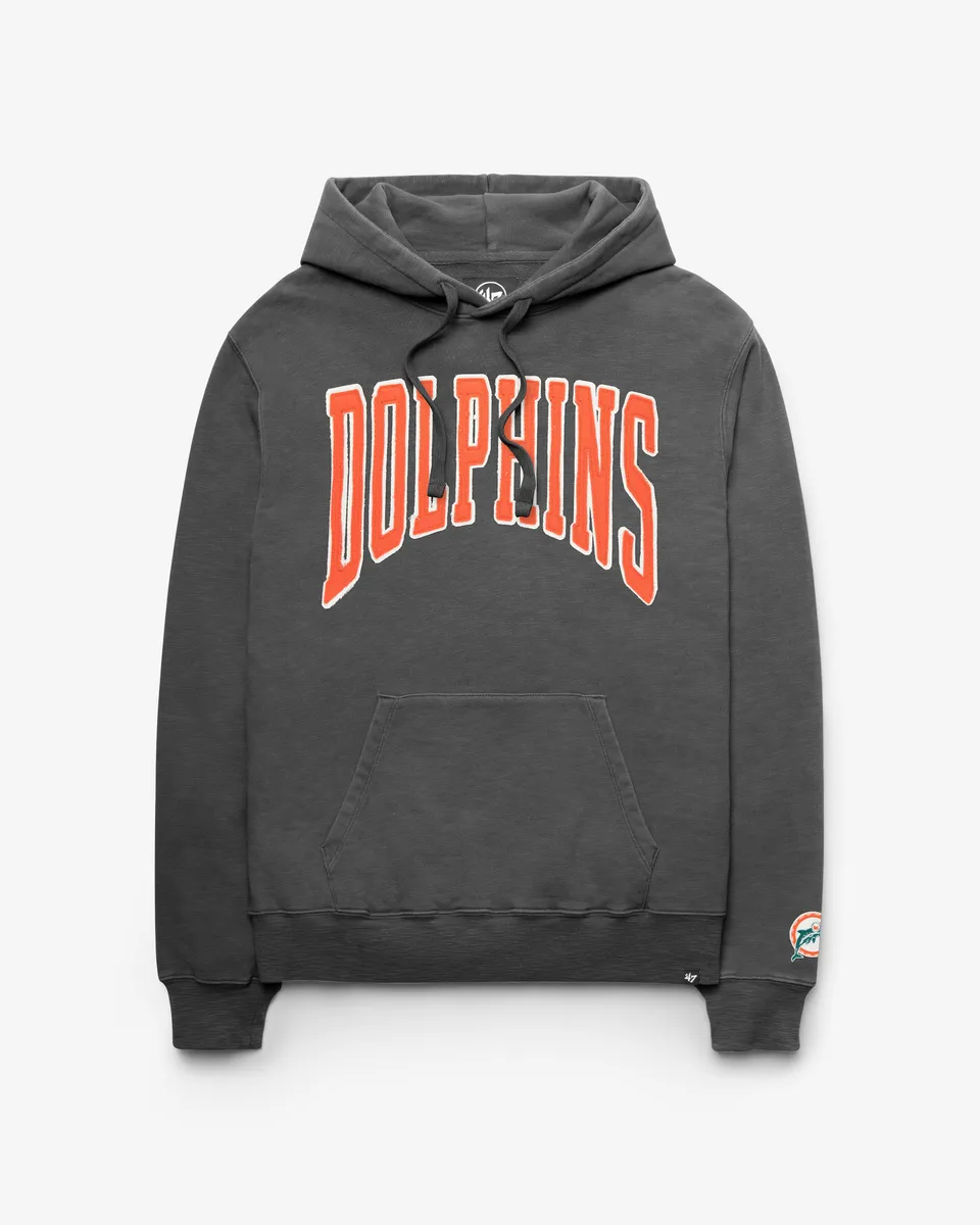 47-headline-crew-miami-dolphins-french-terry-hoodie-grau-vintage image 1