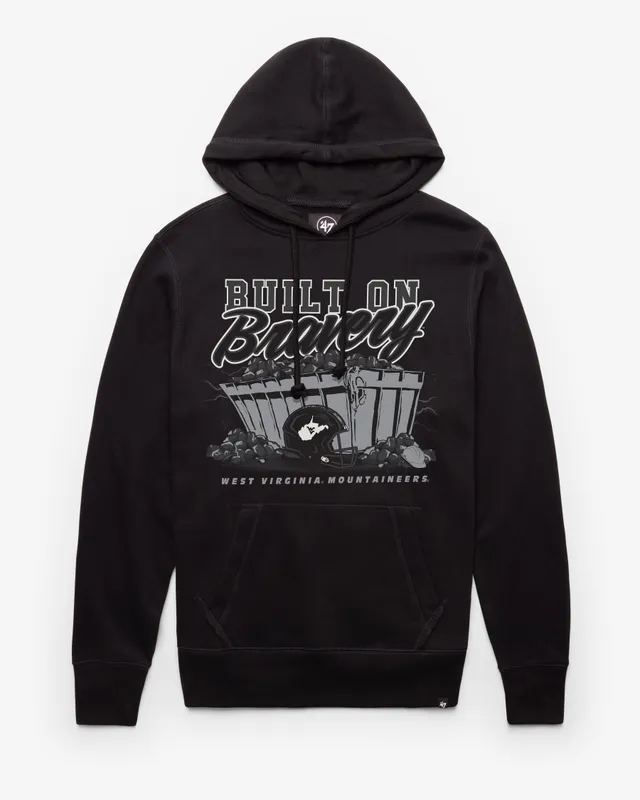 47-brand-west-virginia-mountaineers-hoodie-jet-black-fleece image 1
