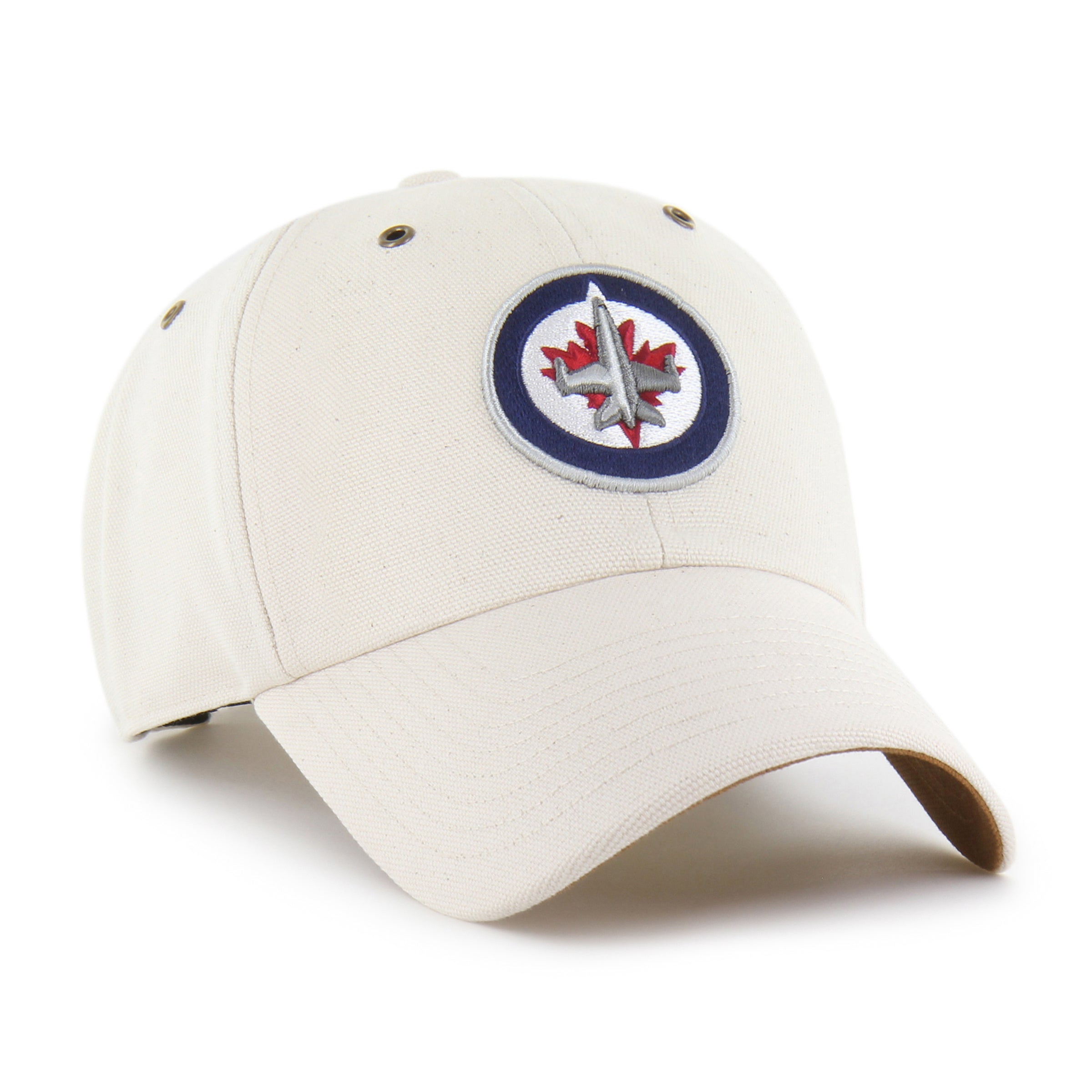 47-brand-clean-up-winnipeg-jets-carhartt-cap-natural image 4