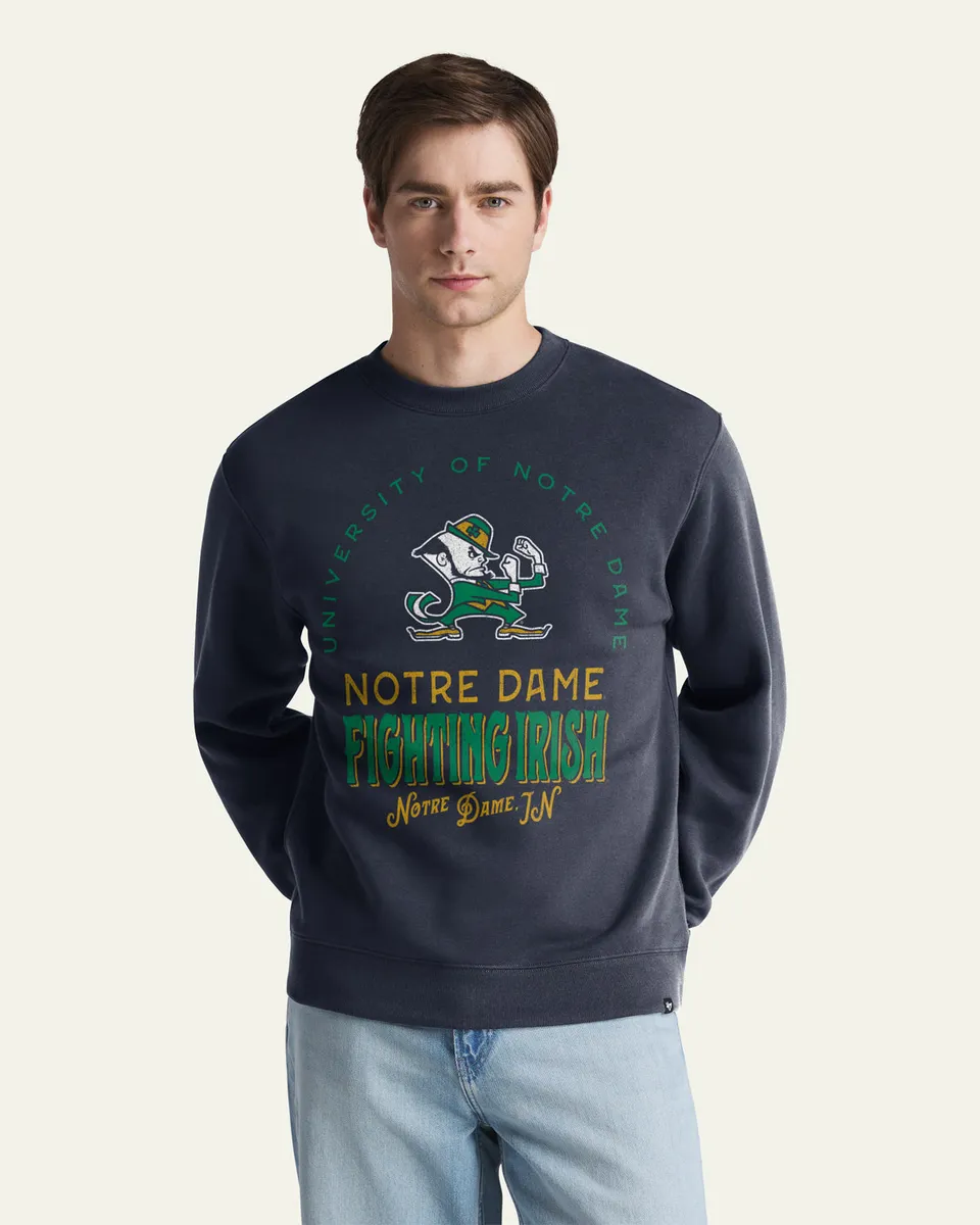 47-notre-dame-juggletoss-everyday-crew-sweatshirt-navy image 1