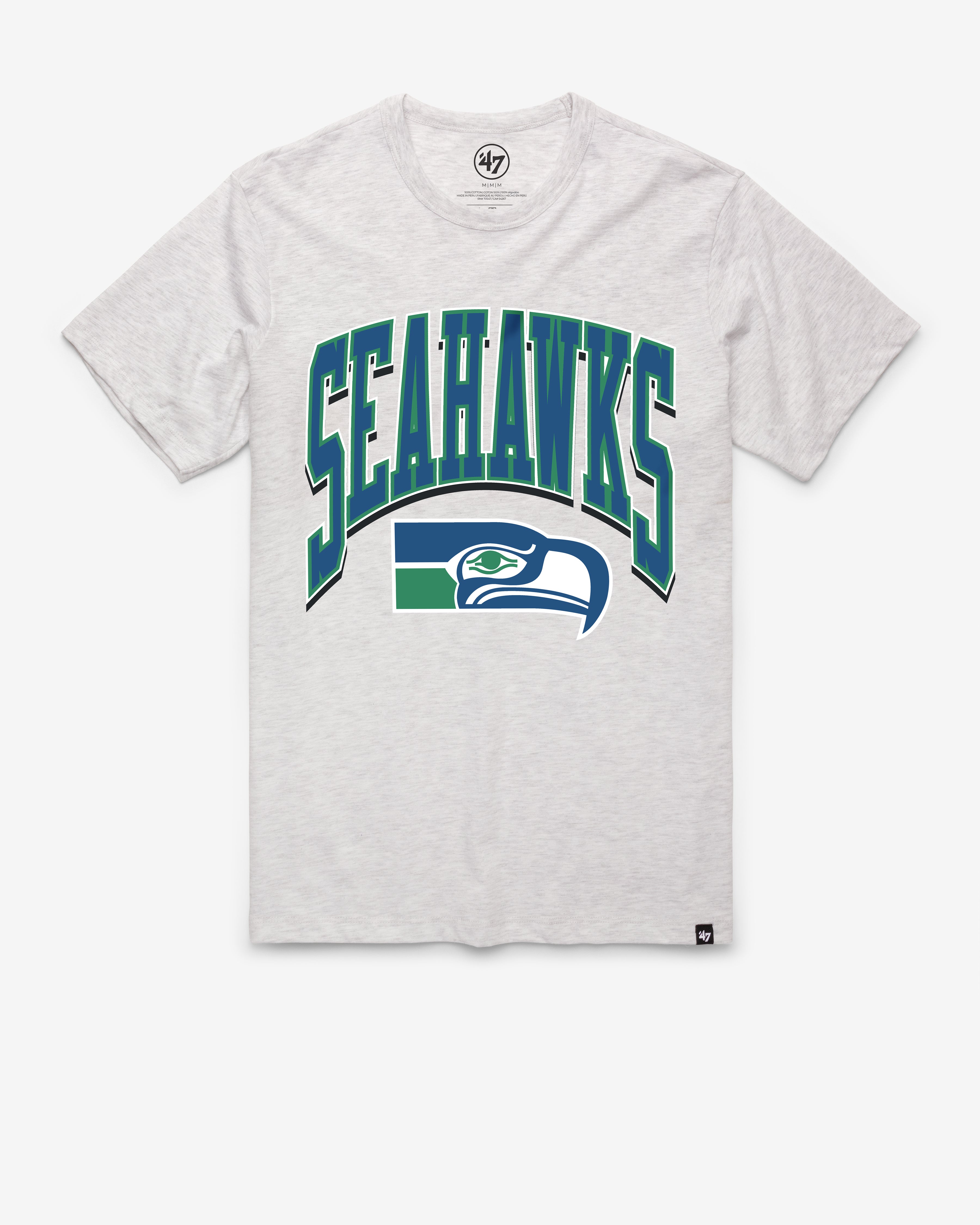 47-brand-47-franklin-tee-seahawks-t-shirt-relay-grey-vintage image 1
