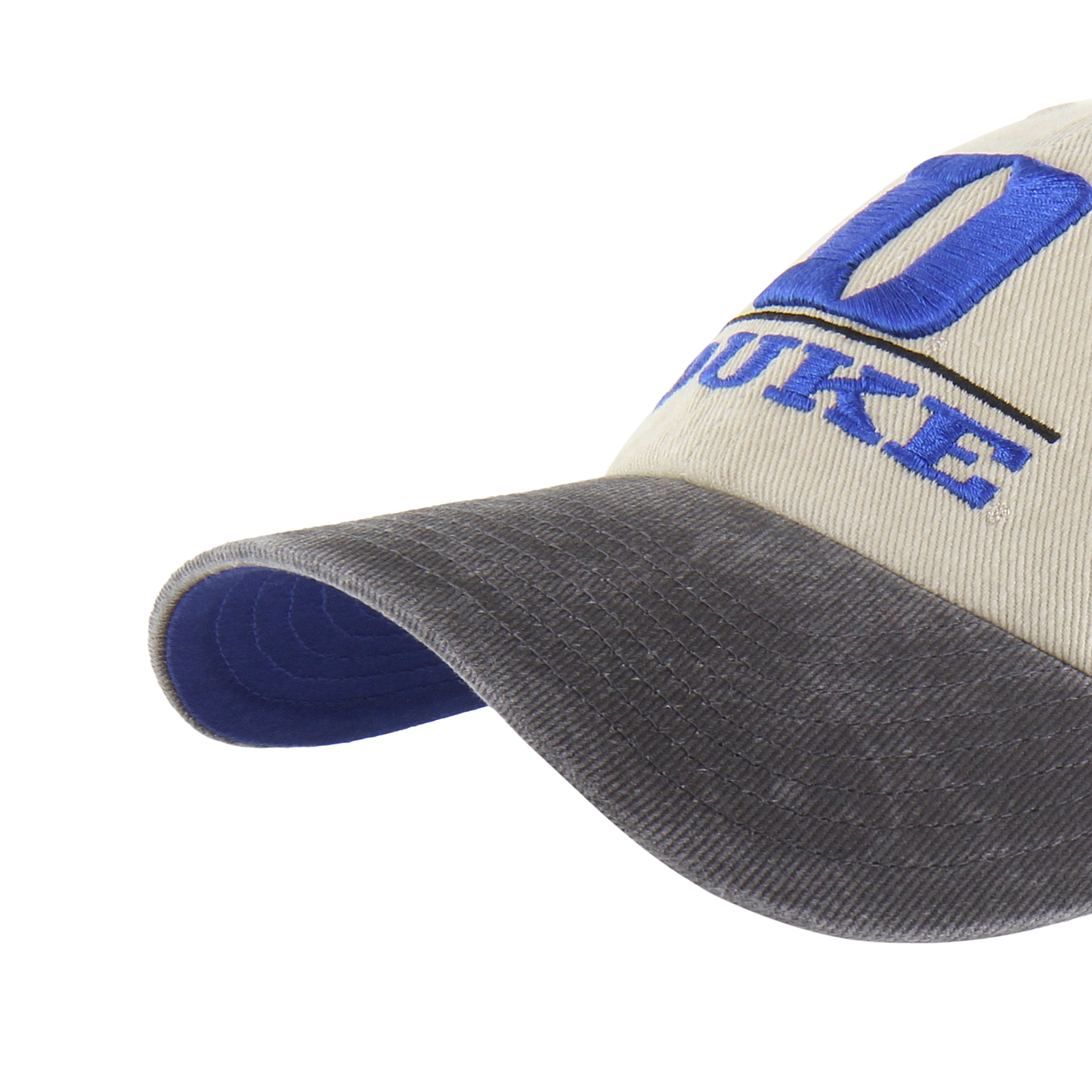 47-brand-duke-blue-devils-clean-up-basecap-creme image 4