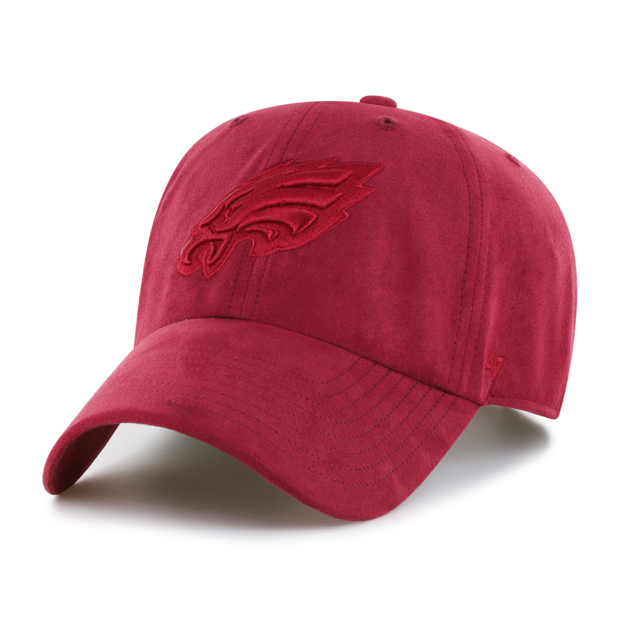 47-clean-up-philadelphia-eagles-ballpark-suede-cap-rot image 1