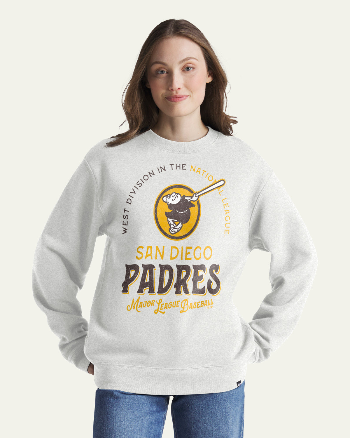 47-headline-crew-san-diego-padres-juggletoss-sweatshirt-grey image 3