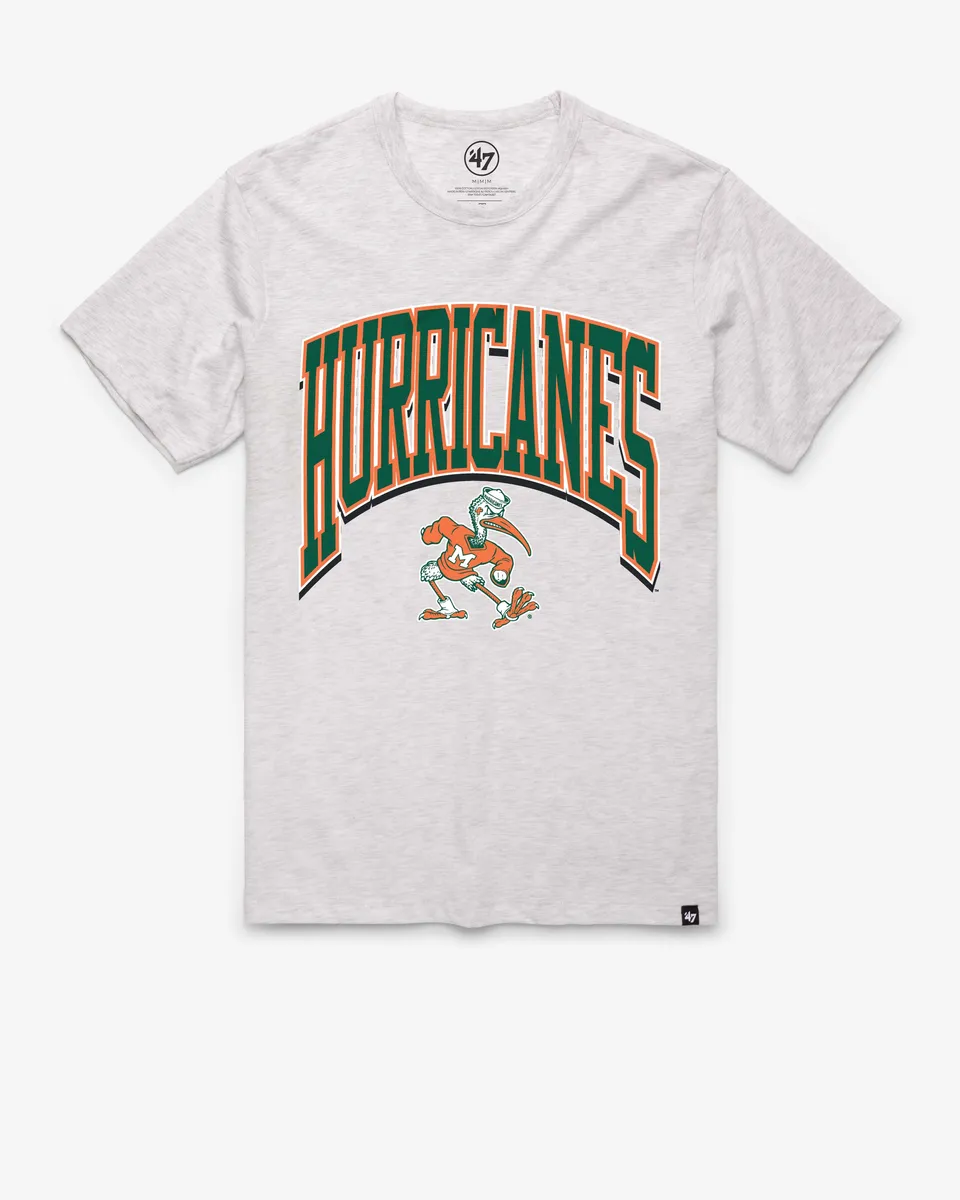 47-franklin-tee-miami-hurricanes-t-shirt-relay-grey image 1