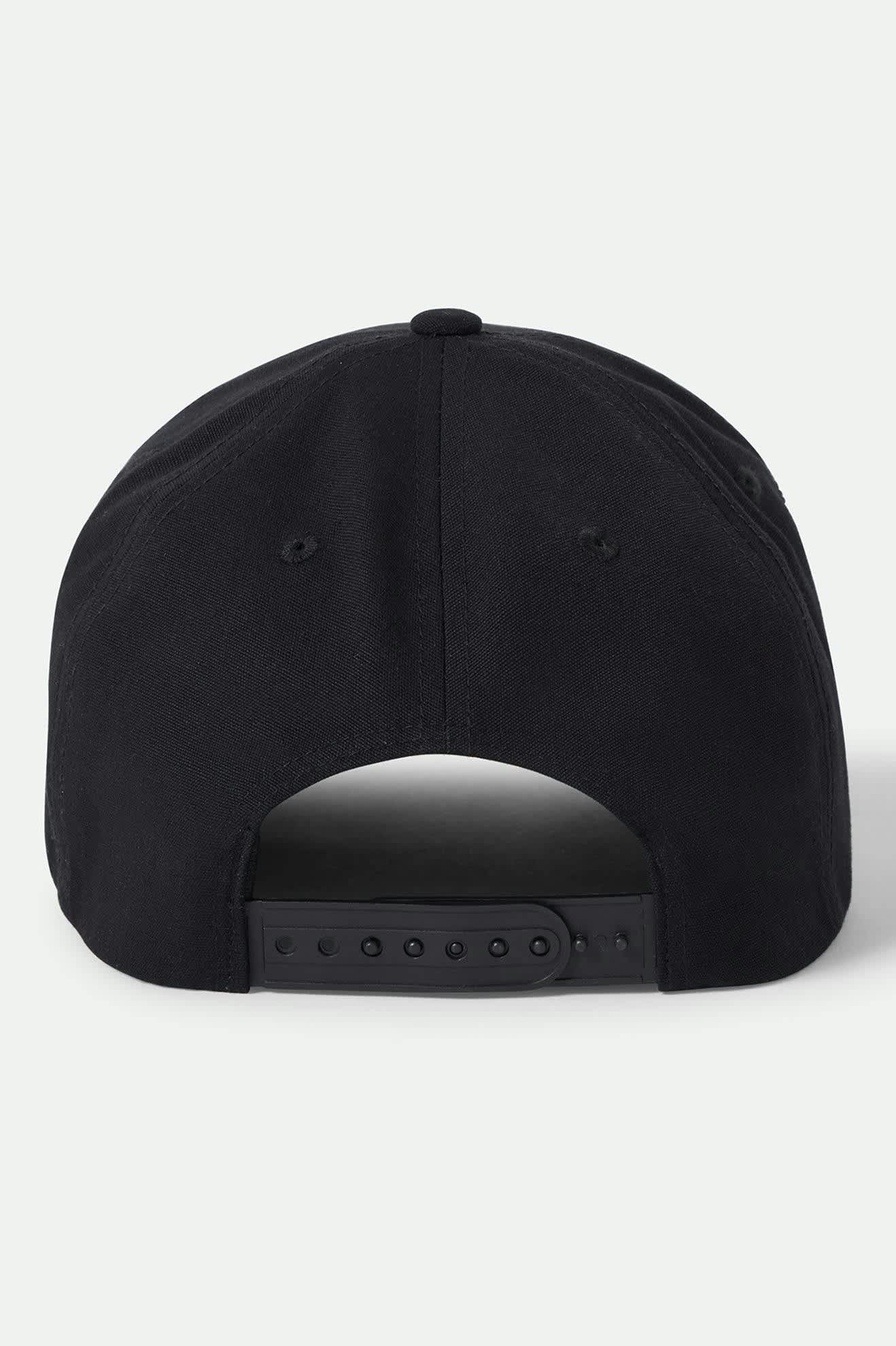 brixton-horse-netplus-snapback-cap-schwarz-bio-baumwolle image 2