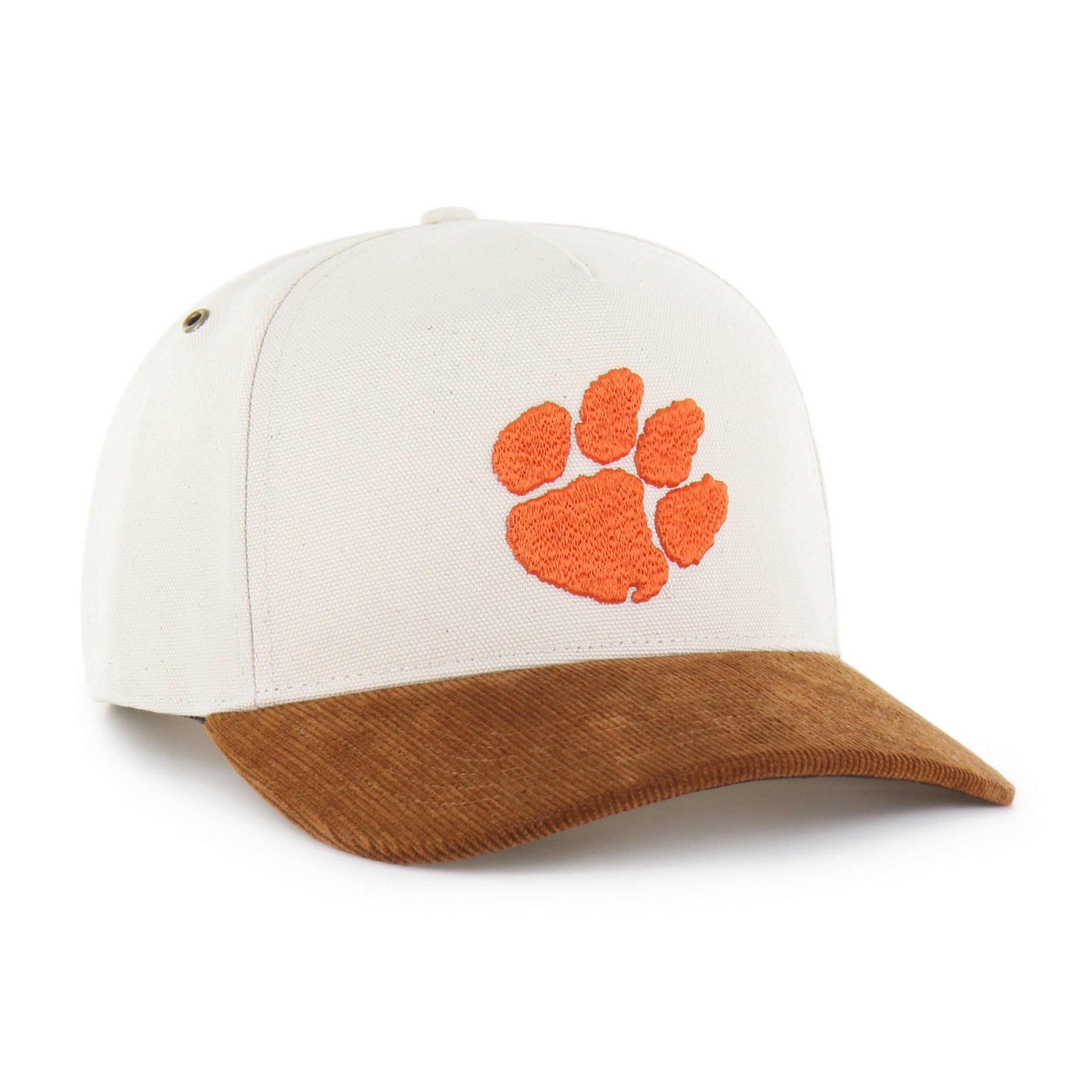 47-hitch-clemson-tigers-snapback-cap-natural-carhartt image 4