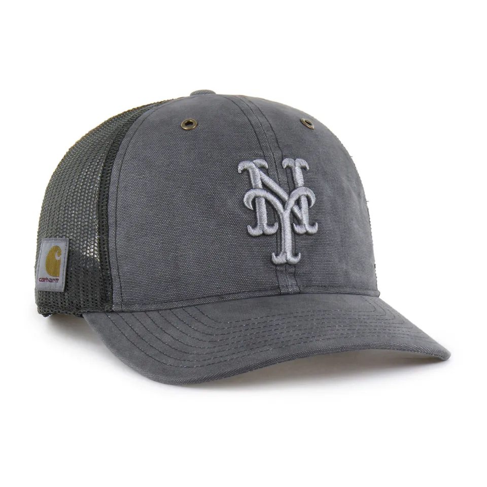 47-brand-47-trucker-new-york-mets-cap-schwarz-snapback image 1