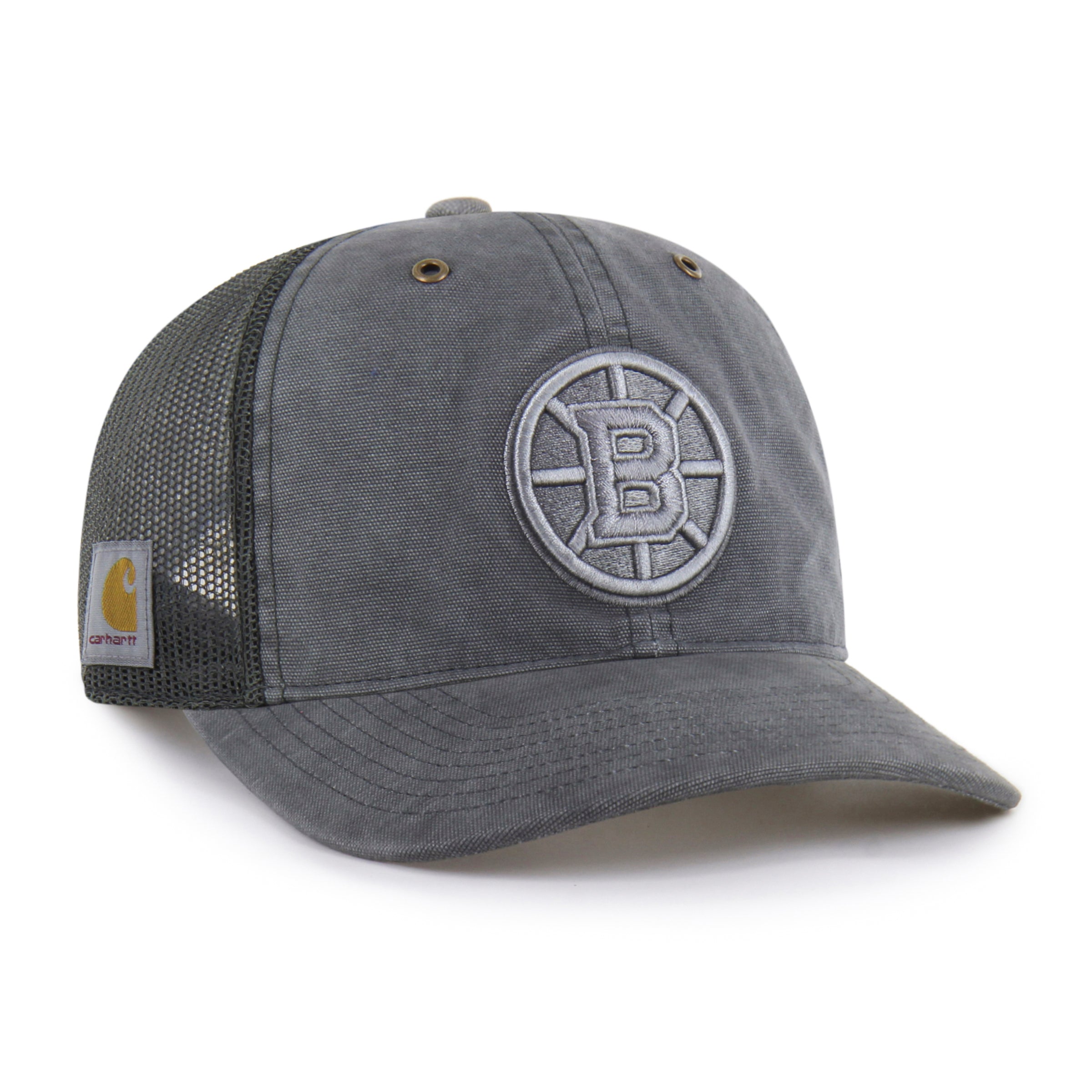 47-brand-47-trucker-boston-bruins-carhartt-dyed-rf-cap-shadow-osf image 1