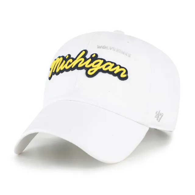 47-clean-up-michigan-wolverines-cap-wei-strapback image 1