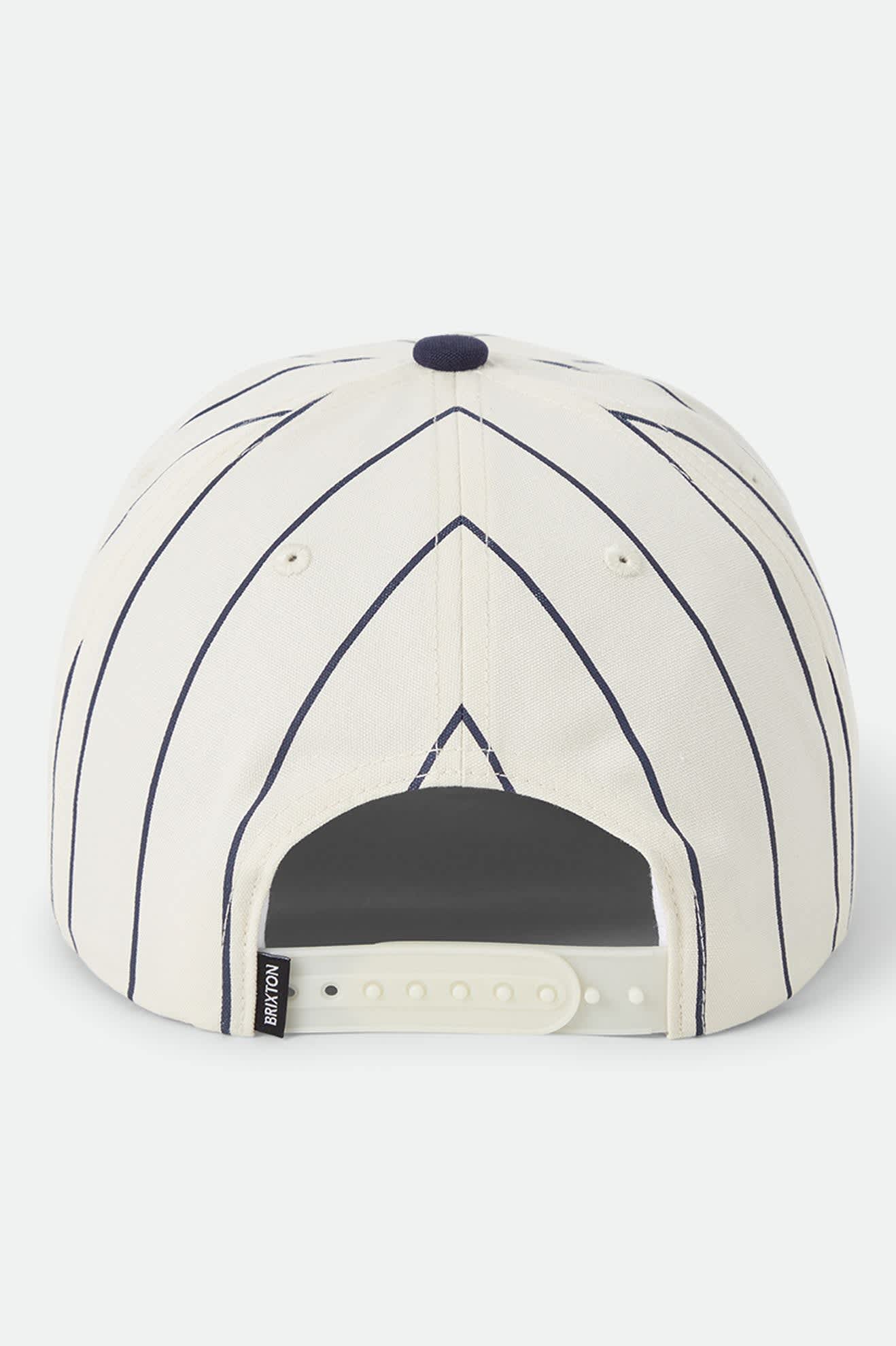 brixton-homerun-snapback-cap-off-white-washed-navy image 2