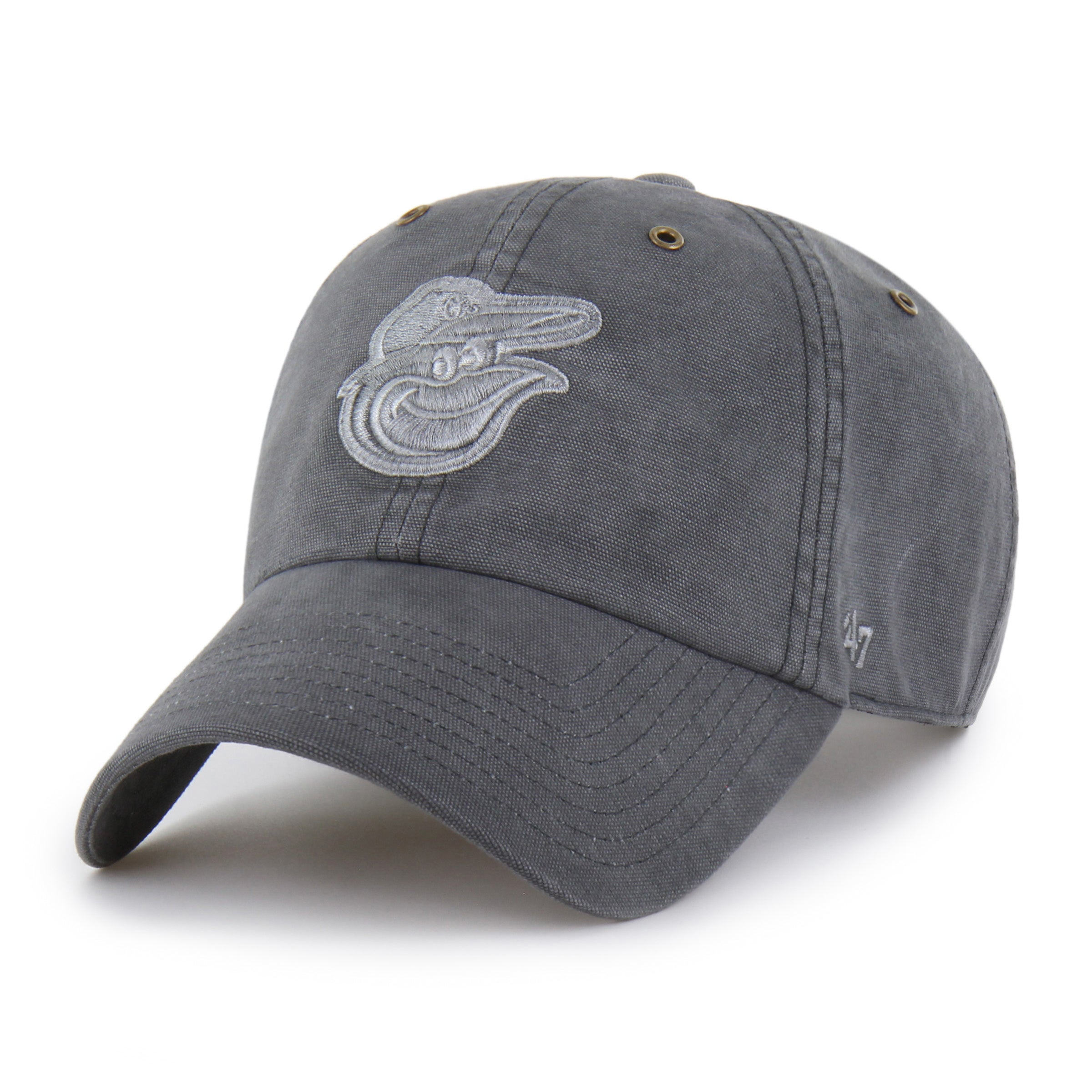 47-brand-clean-up-baltimore-orioles-cap-carhartt-shadow-schwarz image 4