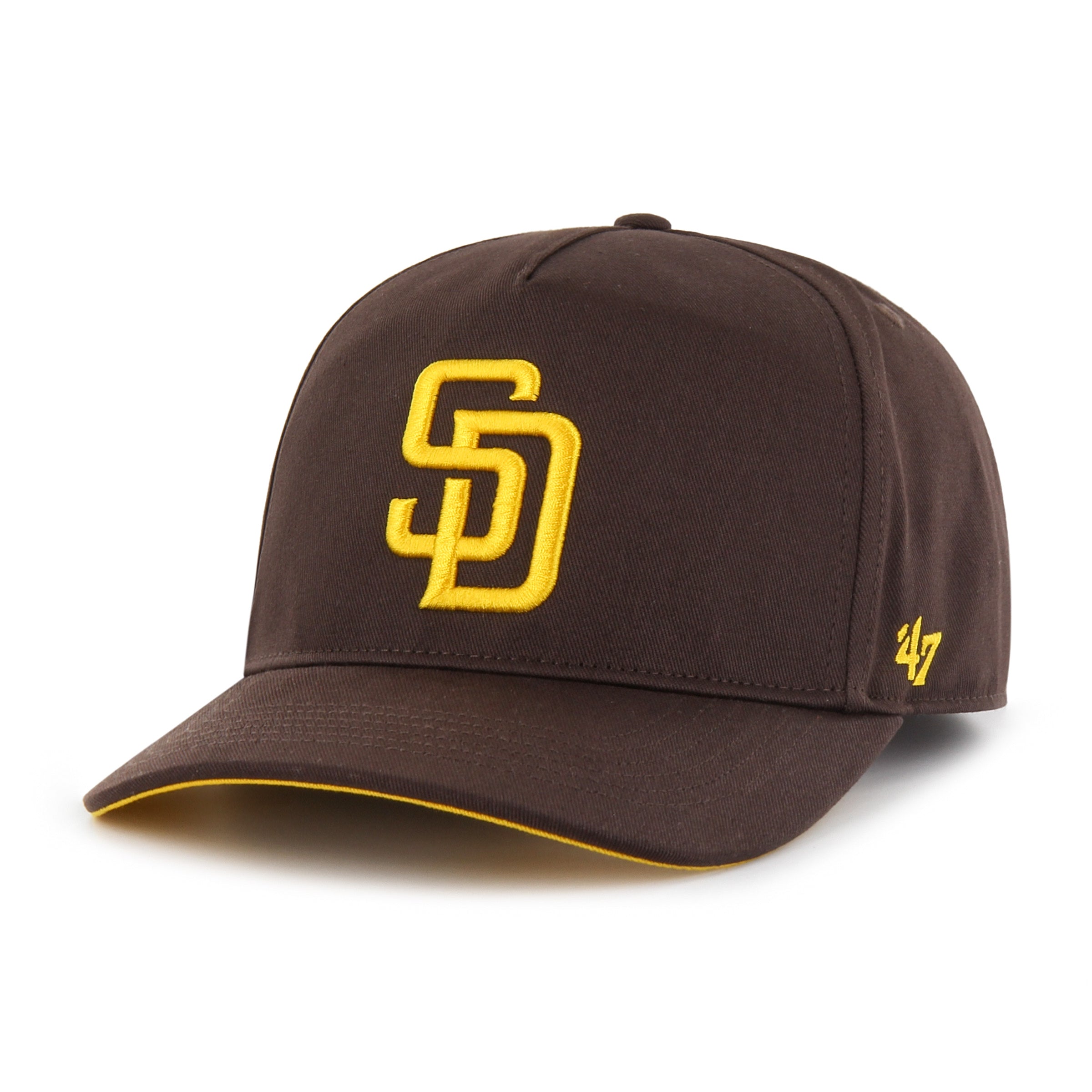 47-hitch-san-diego-padres-cap-brown-snapback-twill image 1