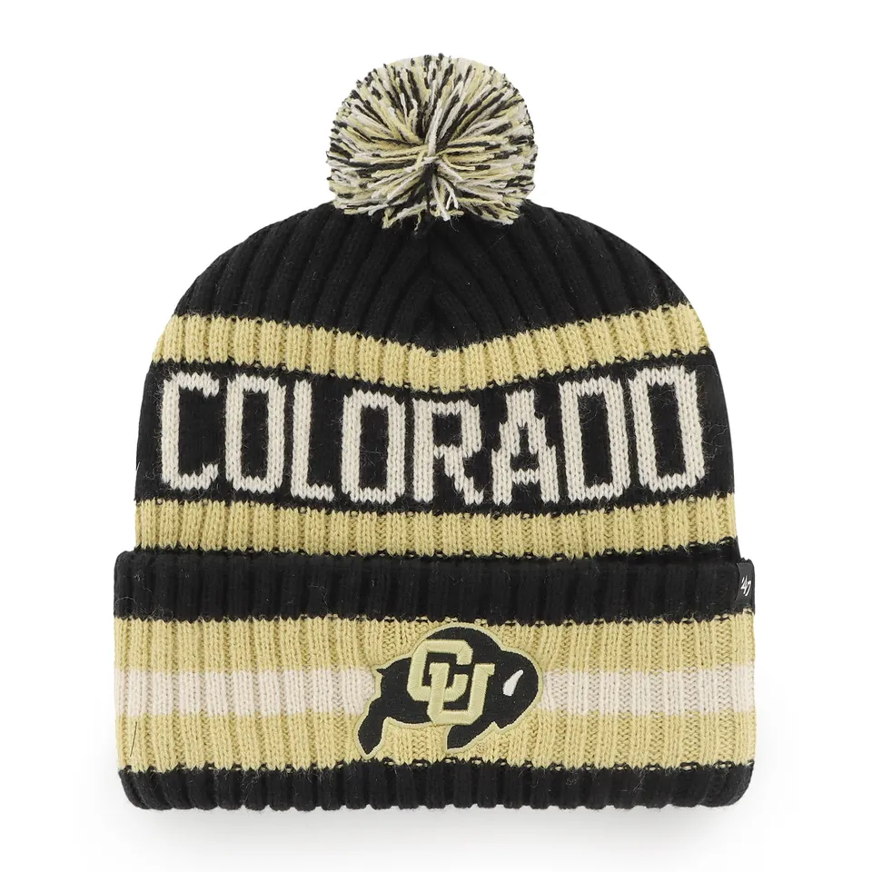 47-bering-cuff-knit-colorado-buffaloes-beanie-schwarz image 1
