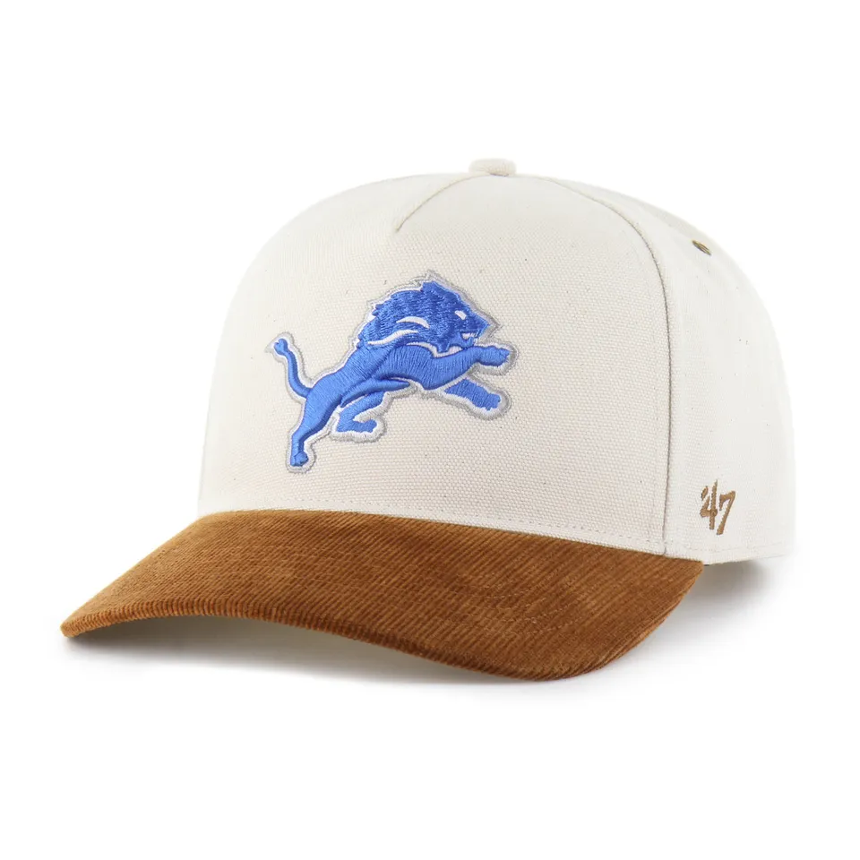47-hitch-detroit-lions-cap-natural-snapback image 1