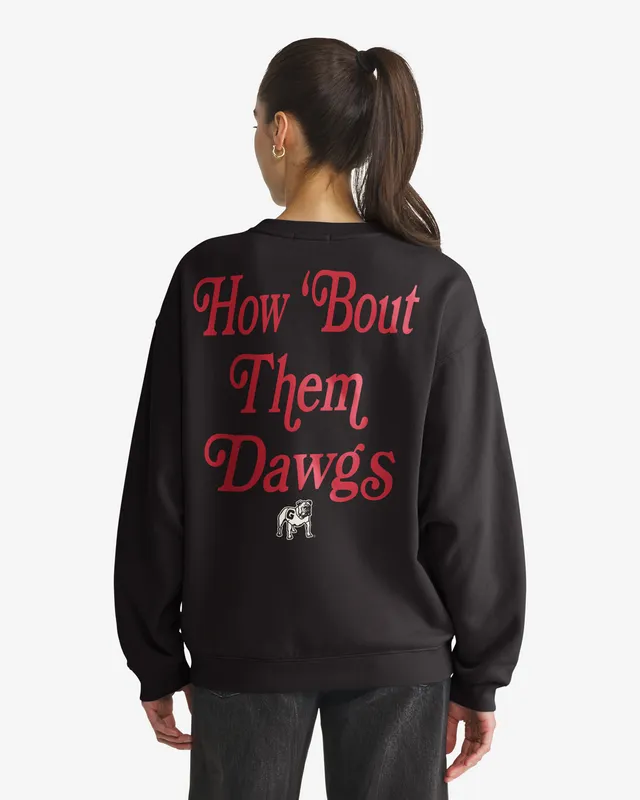 47-headline-crew-georgia-bulldogs-sweatshirt-schwarz-damen image 1