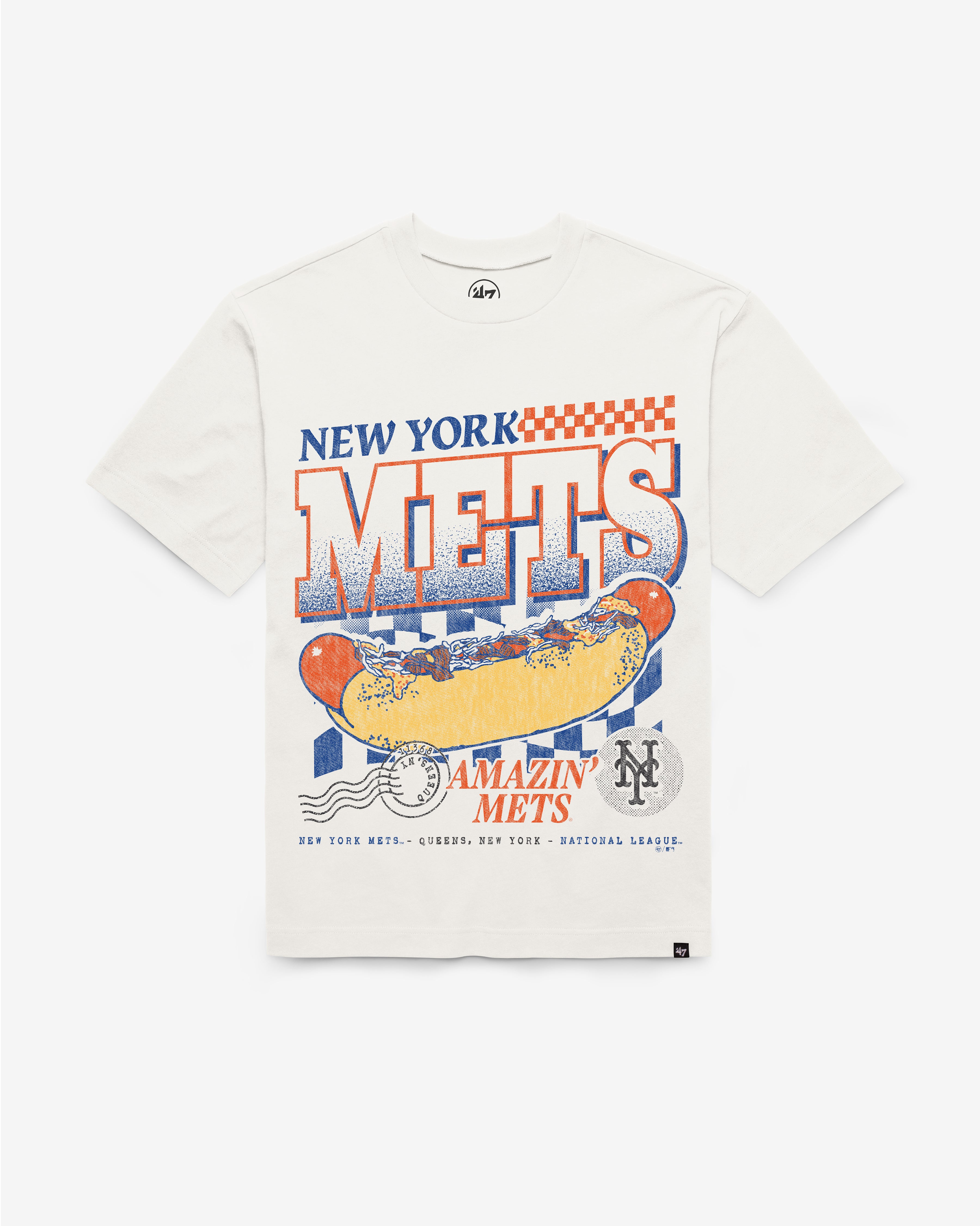 47-foundation-tee-new-york-mets-shirt-sandstone-grill image 1