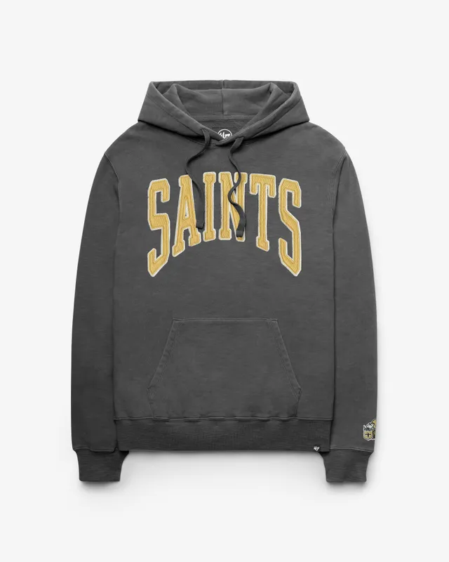47-headline-crew-new-orleans-saints-hoodie-coal-vintage image 1