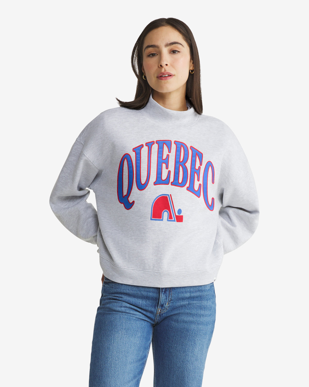 47-brand-vantage-quebec-nordiques-pullover-relay-grey-damen image 1