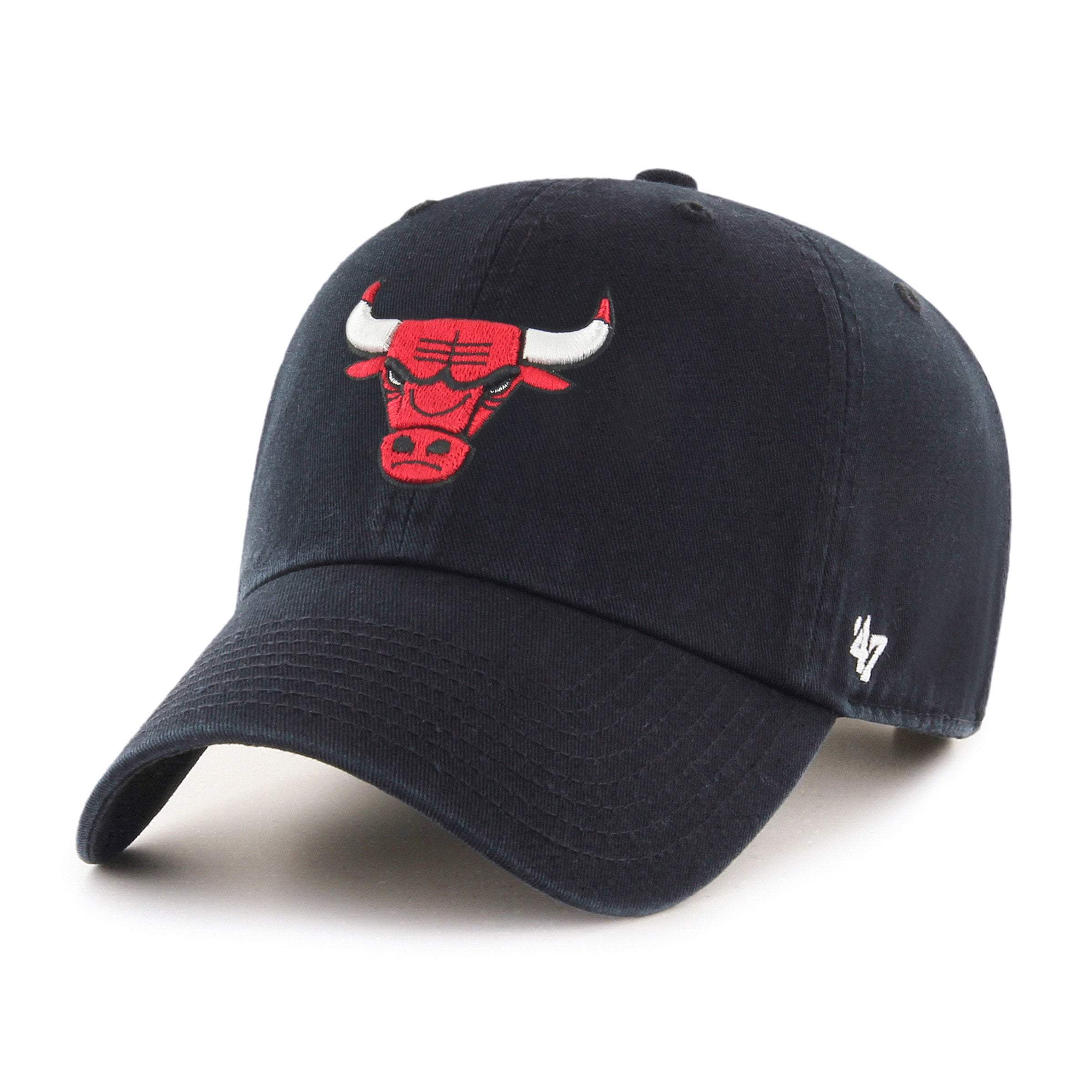 47-brand-clean-up-chicago-bulls-cap-schwarz-osf image 1