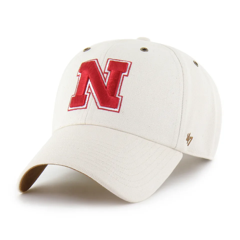 47-clean-up-nebraska-cornhuskers-carhartt-cap-natural image 1