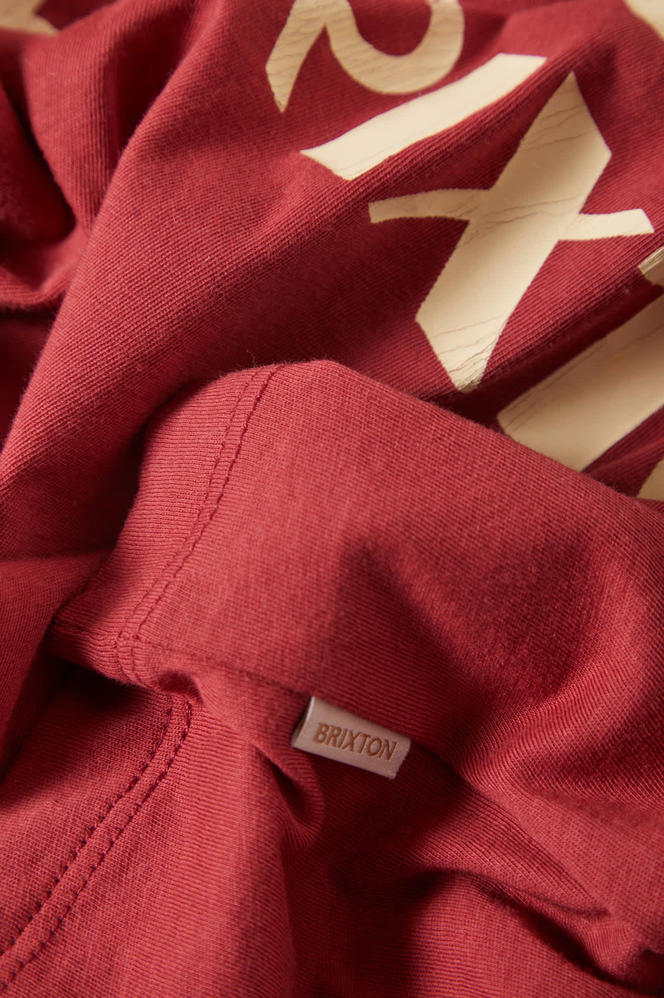 brixton-swallow-sky-cropped-raglan-robust-red-crop-shirt image 8