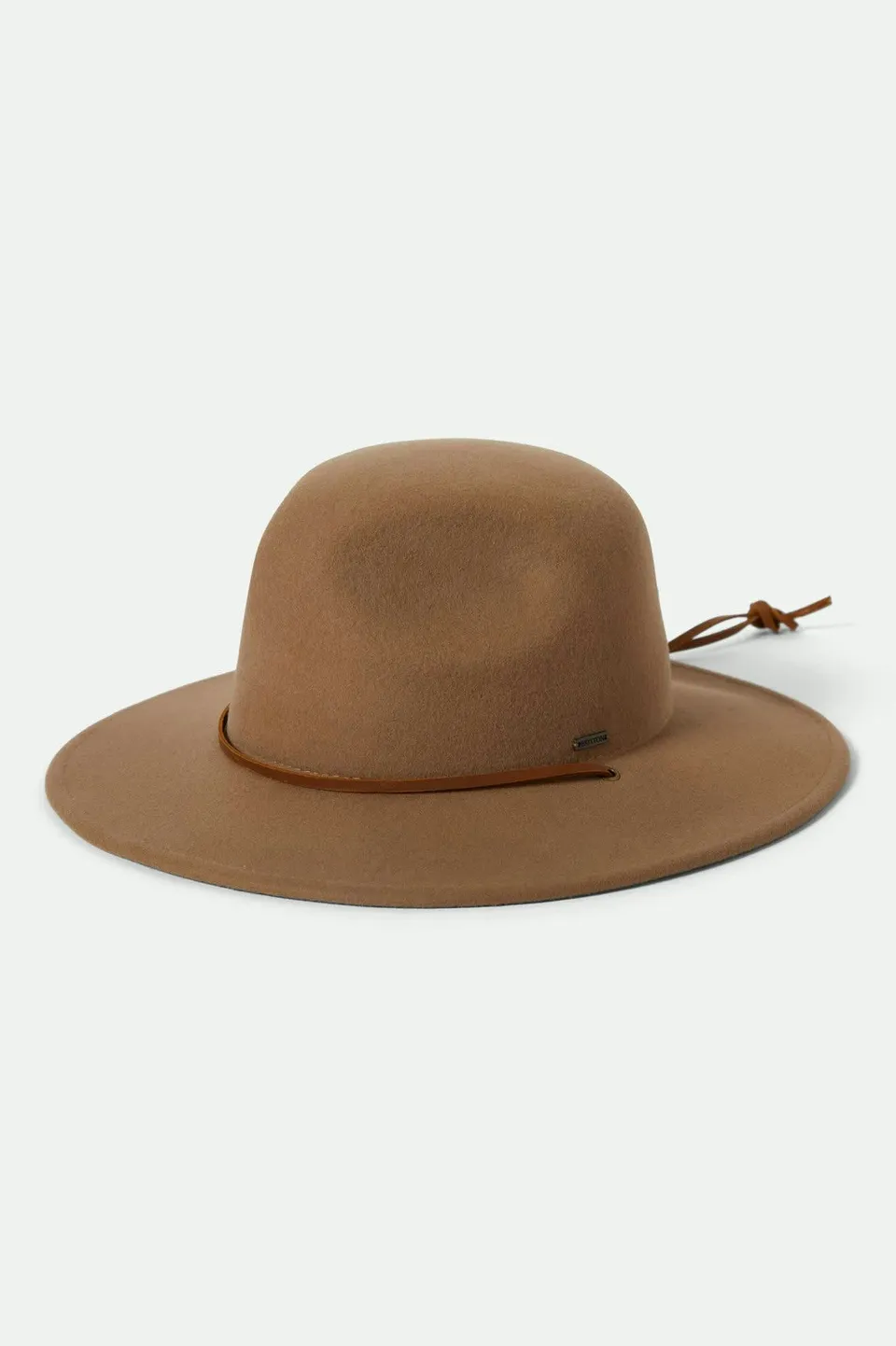 brixton-cedar-fedora-wollhut-khaki-packbar image 1