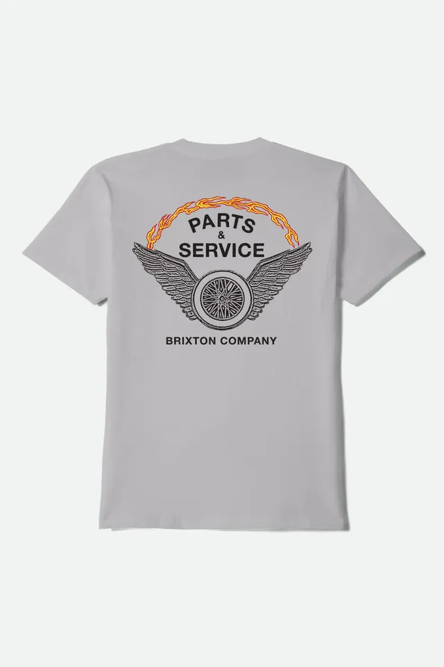 brixton-leeway-t-shirt-pebble-stone-worn-wash-grafik image 1