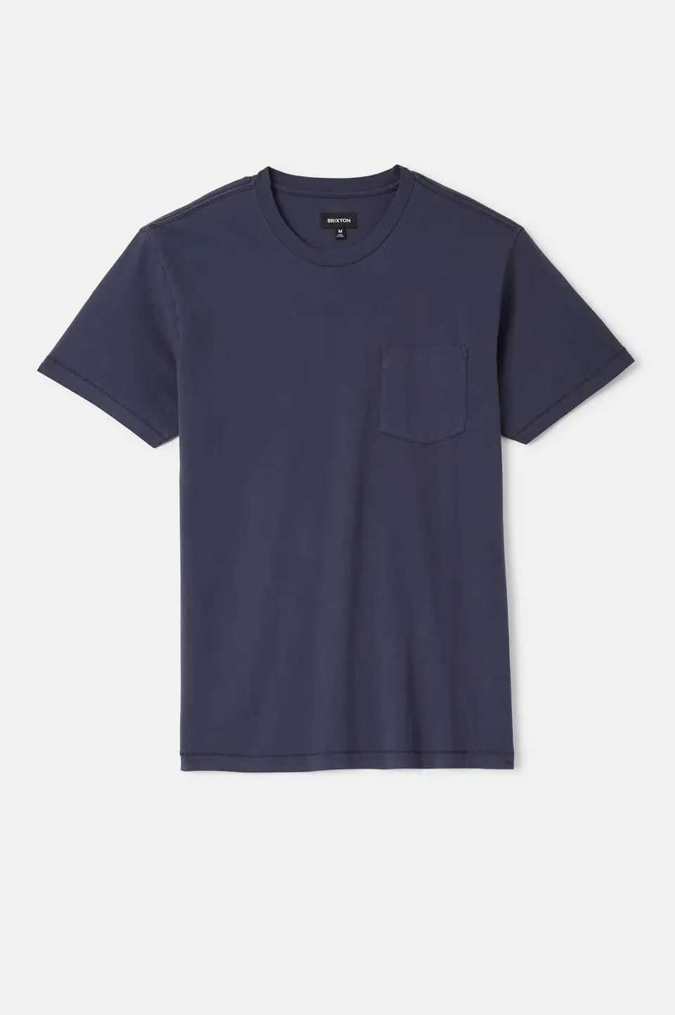 brixton-baseline-pocket-t-shirt-washed-navy-baumwolle image 1