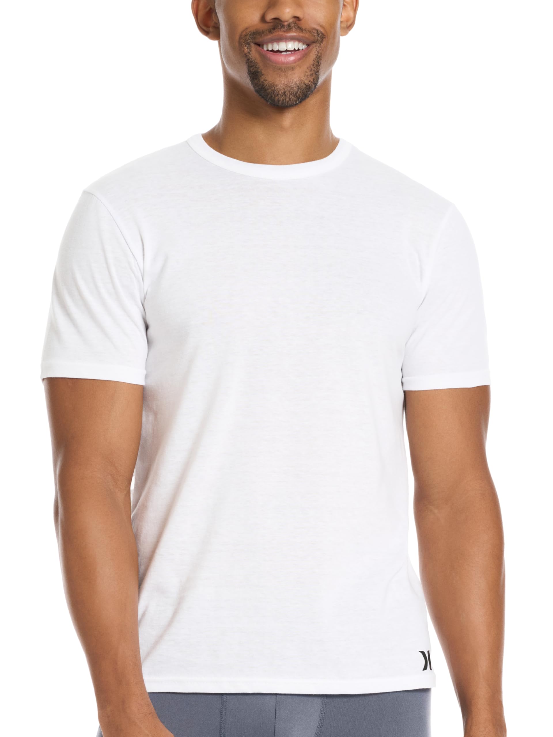 hurley-3-pack-cotton-crewneck-t-shirt-herren-m-baumwolle image 2