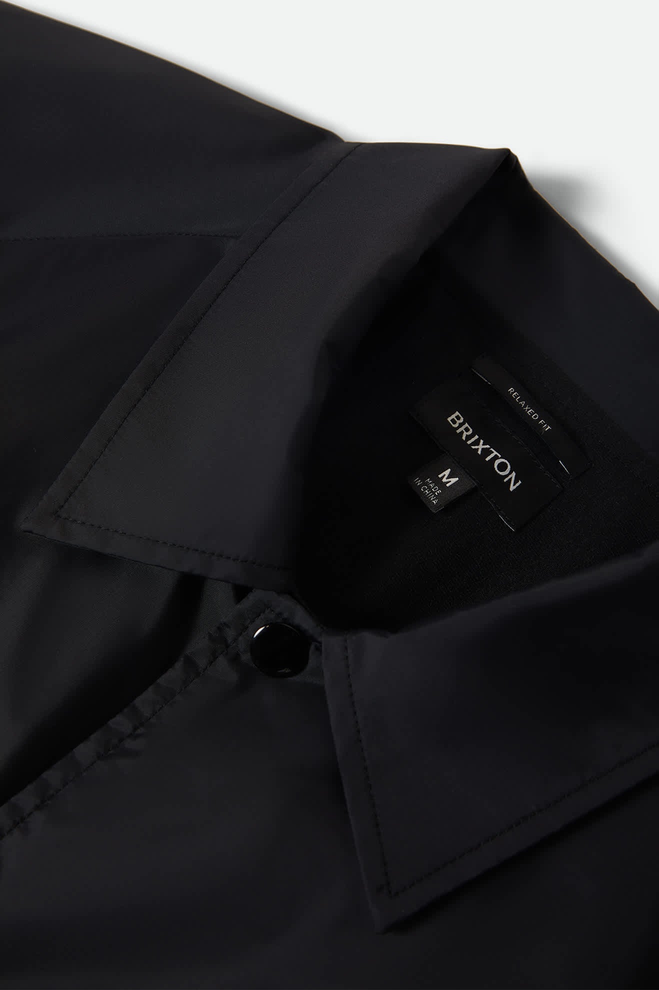 brixton-watchman-lightweight-coaches-jacke-schwarz-leicht image 7