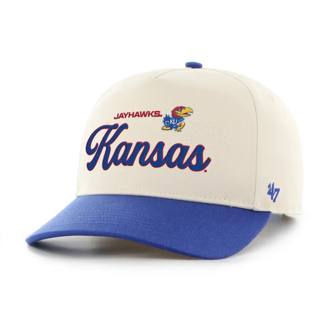 47-hitch-kansas-jayhawks-snapback-natural-baumwolle image 1