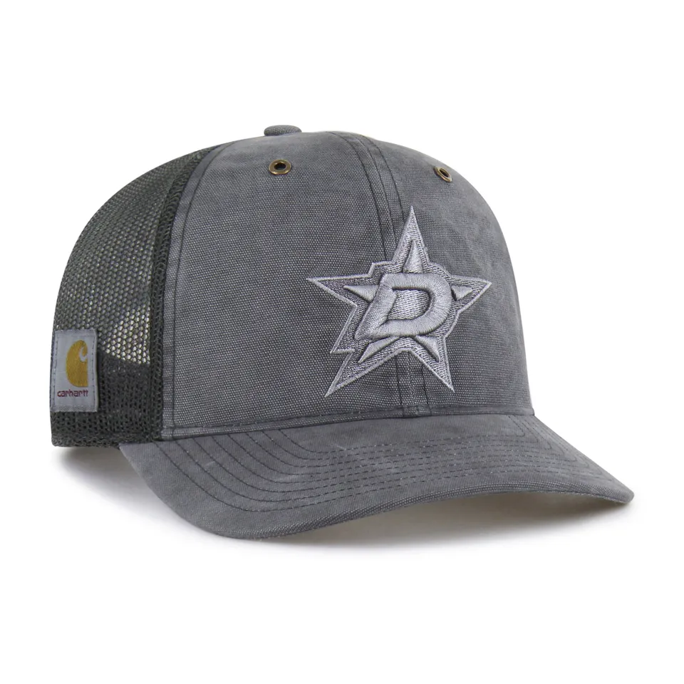 47-brand-47-trucker-dallas-stars-carhartt-dyed-rf-cap-shadow-osf image 1